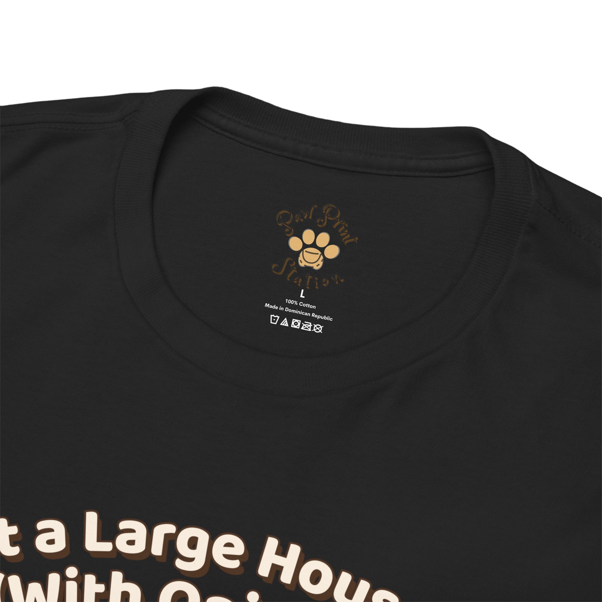 Unisex T-Shirt – Just a Large House Cat (With Opinions): Maine Coon Everyday Moments Edition