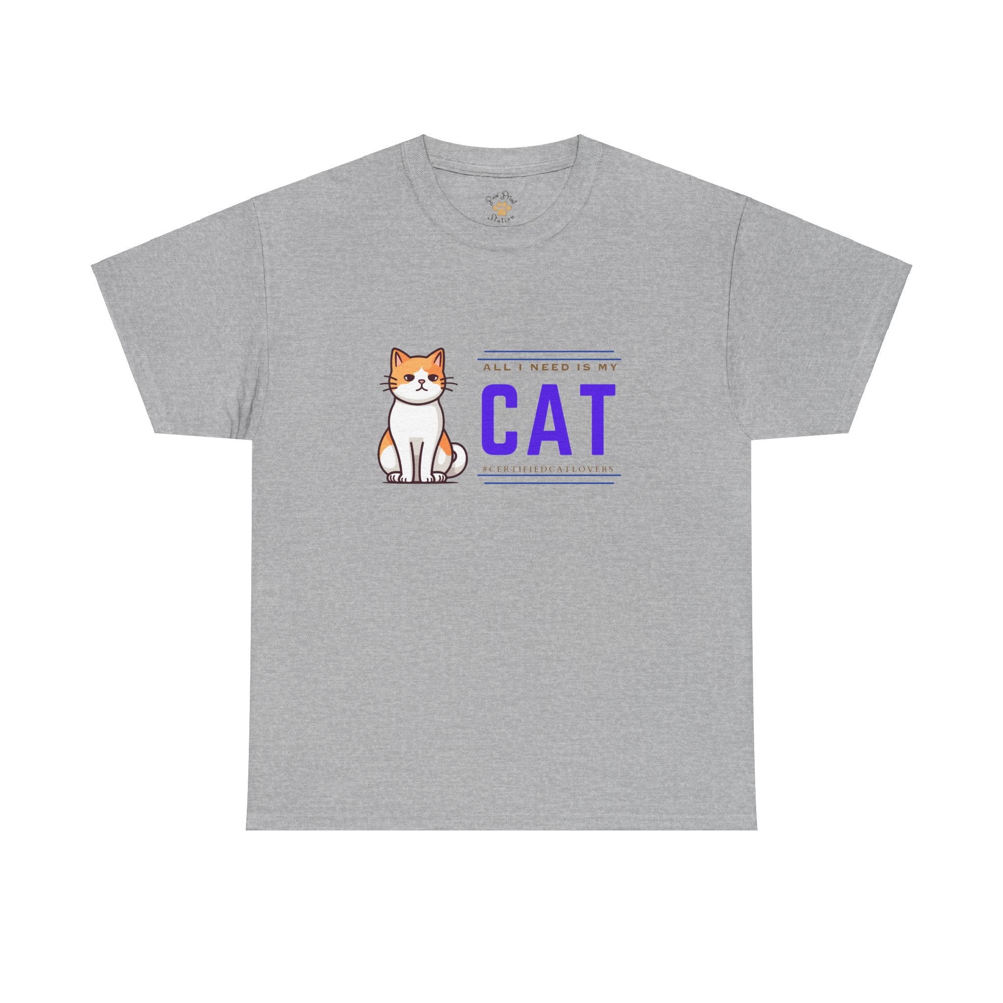 "Certified Cat Lovers" Cotton Tee