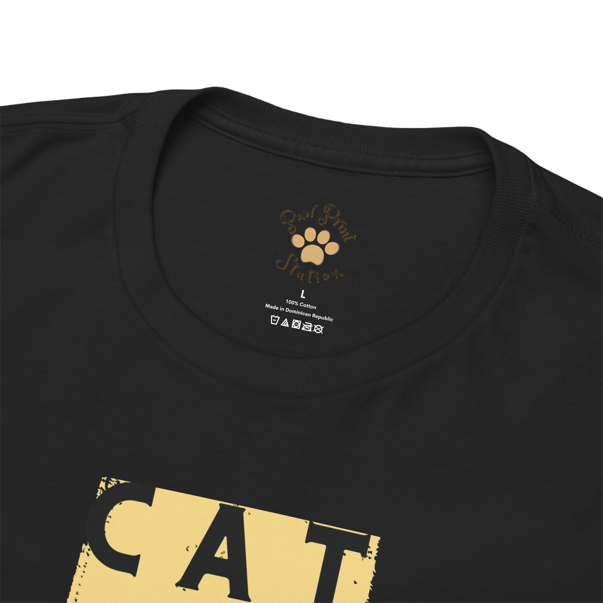 "Aloof Cat" Cotton Tee