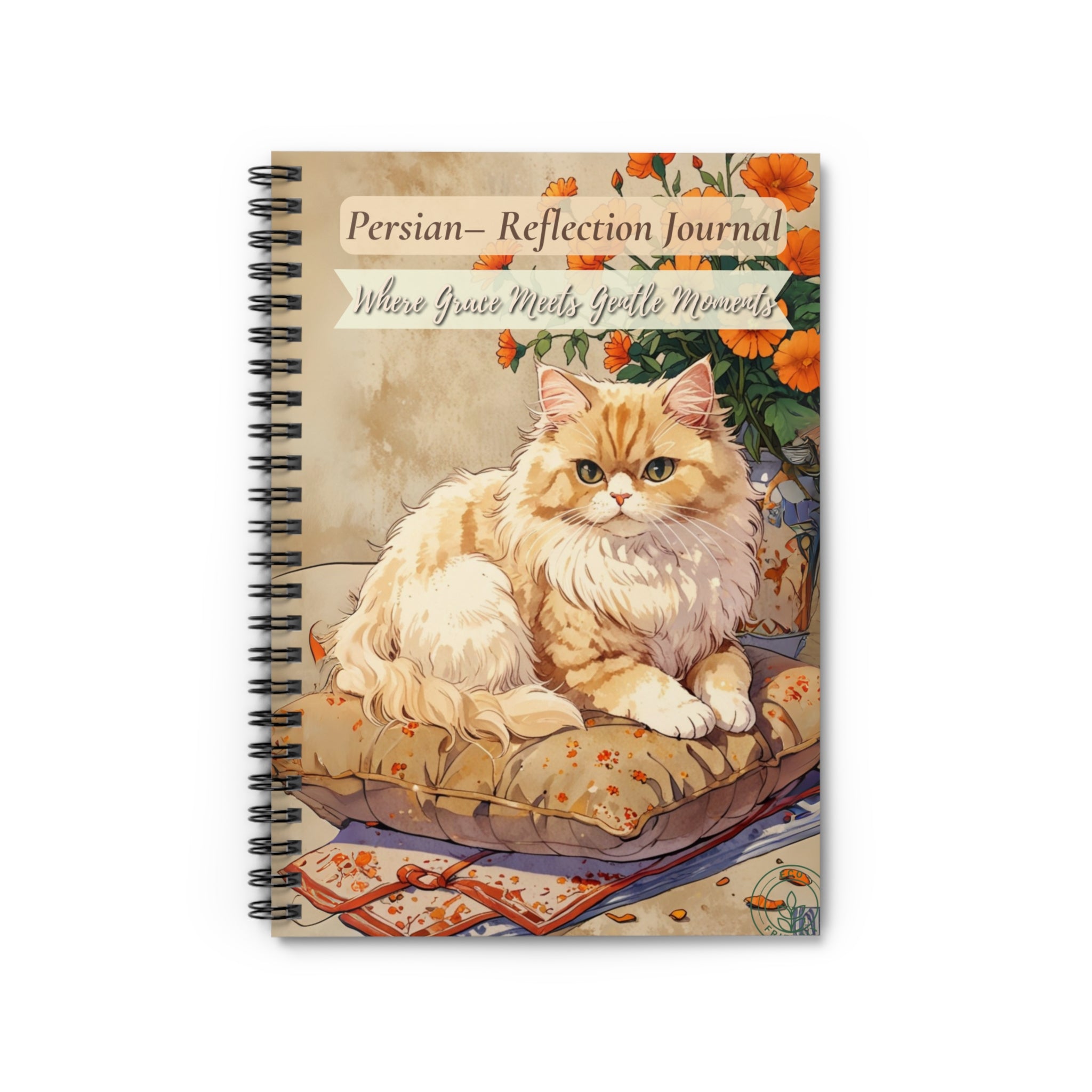 Persian Cat Reflection Journal – Still Moments, Soft Whispers, Cat Lovers Diary, Gift for Cat Owners, Cute Stationery, Mindfulness Journal