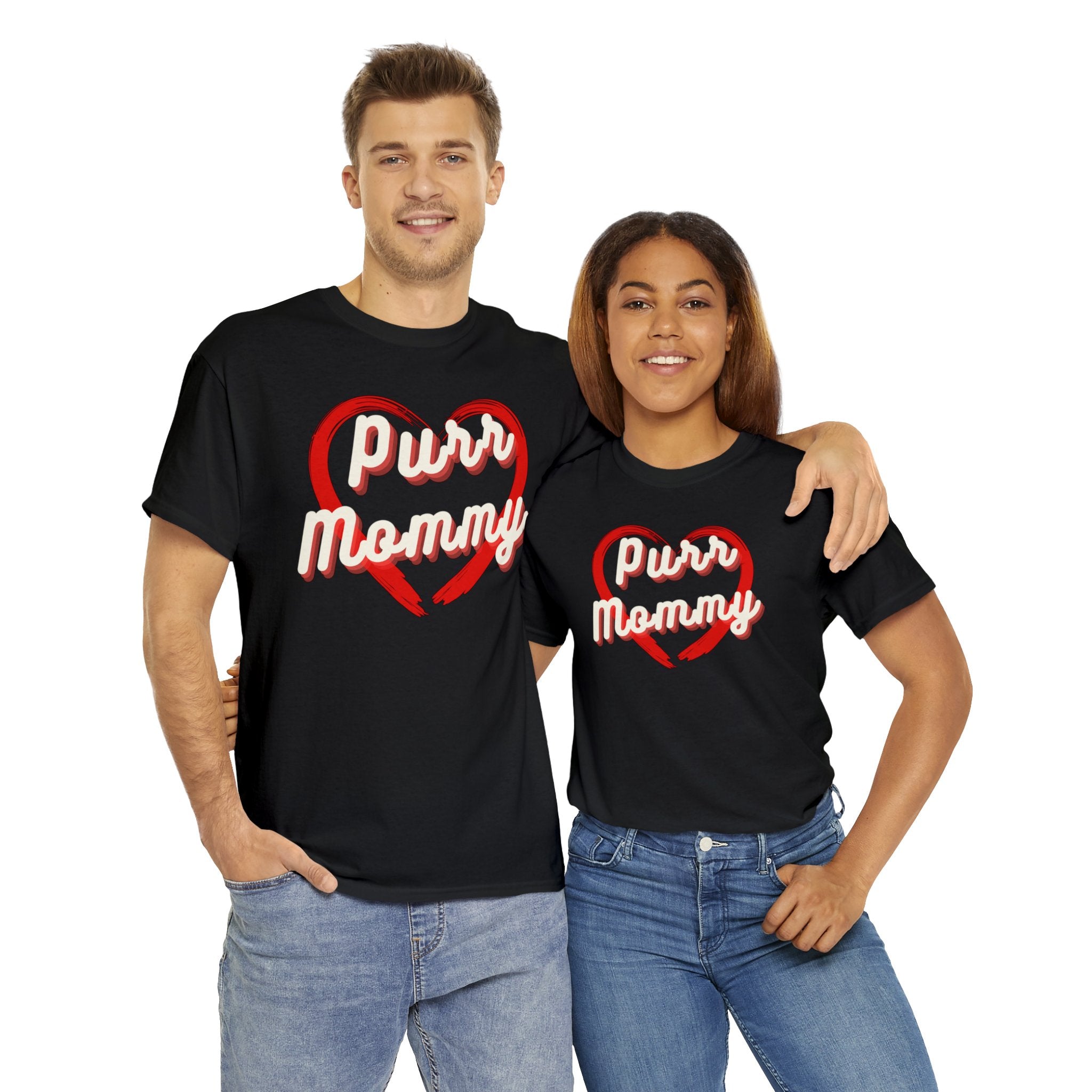 "Purr Mommy" Cotton Tee