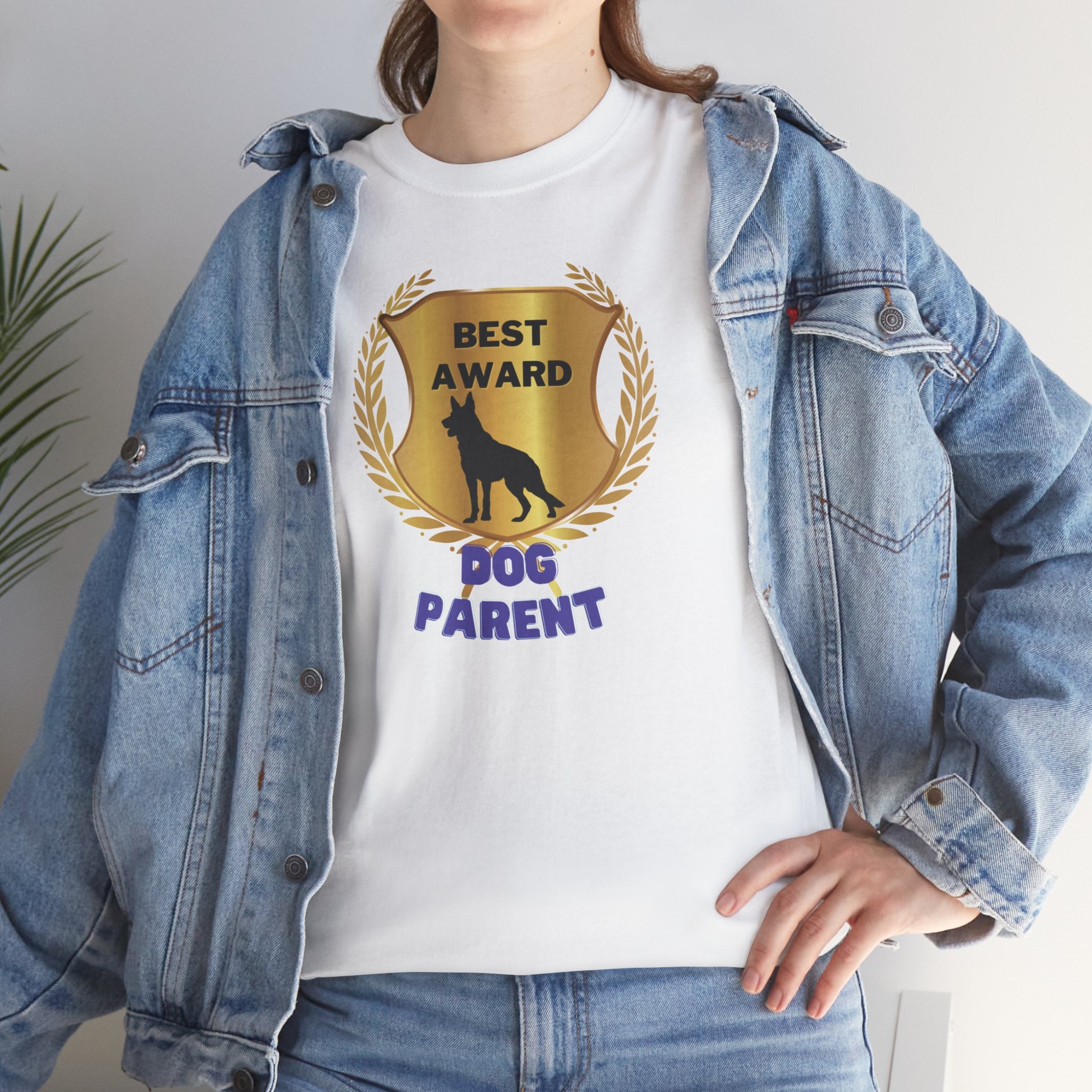 Unisex - Best Dog Parent Award T-Shirt