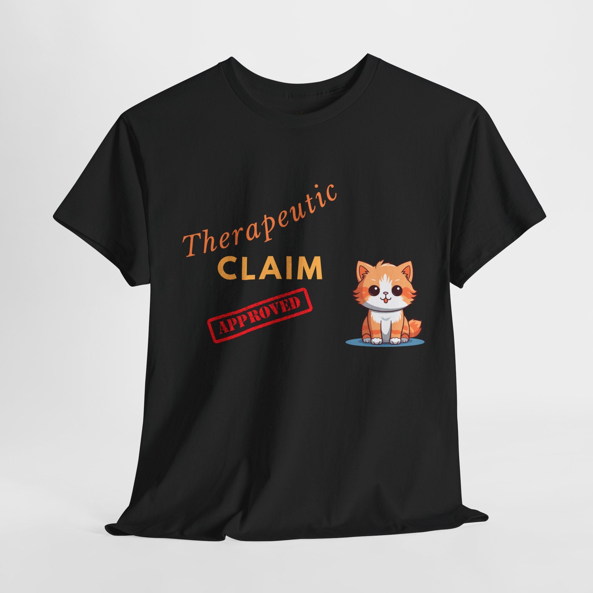 Unisex - Cat Therapy T-Shirt