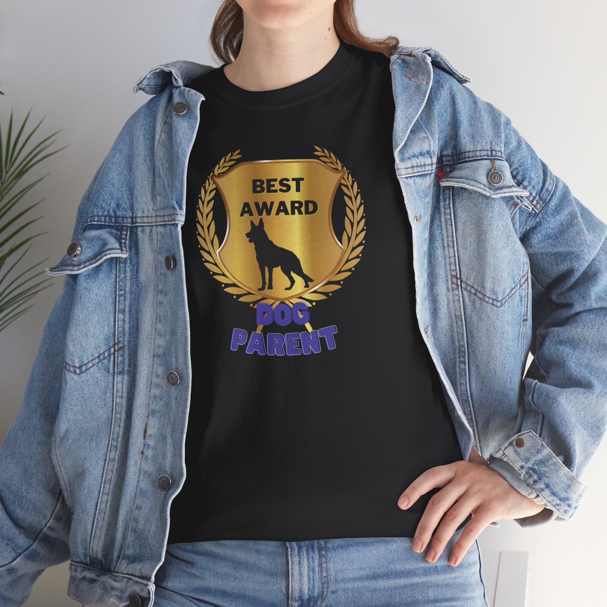 Unisex - Best Dog Parent Award T-Shirt