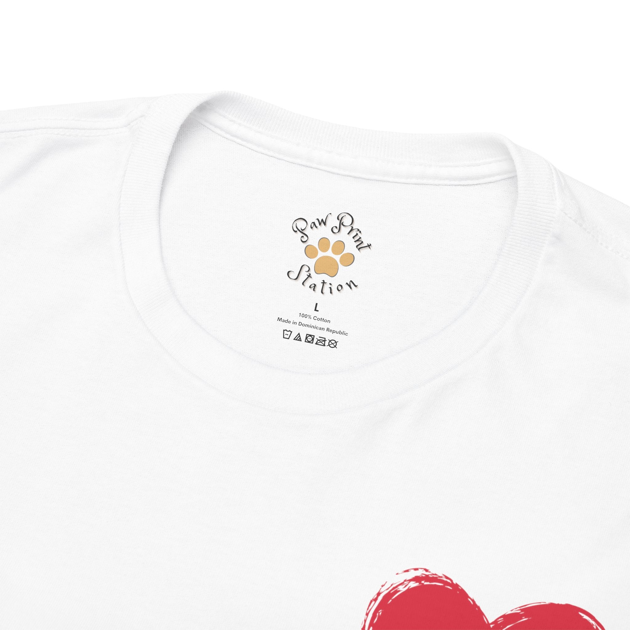 Unisex - Paw Print Love  T-Shirt