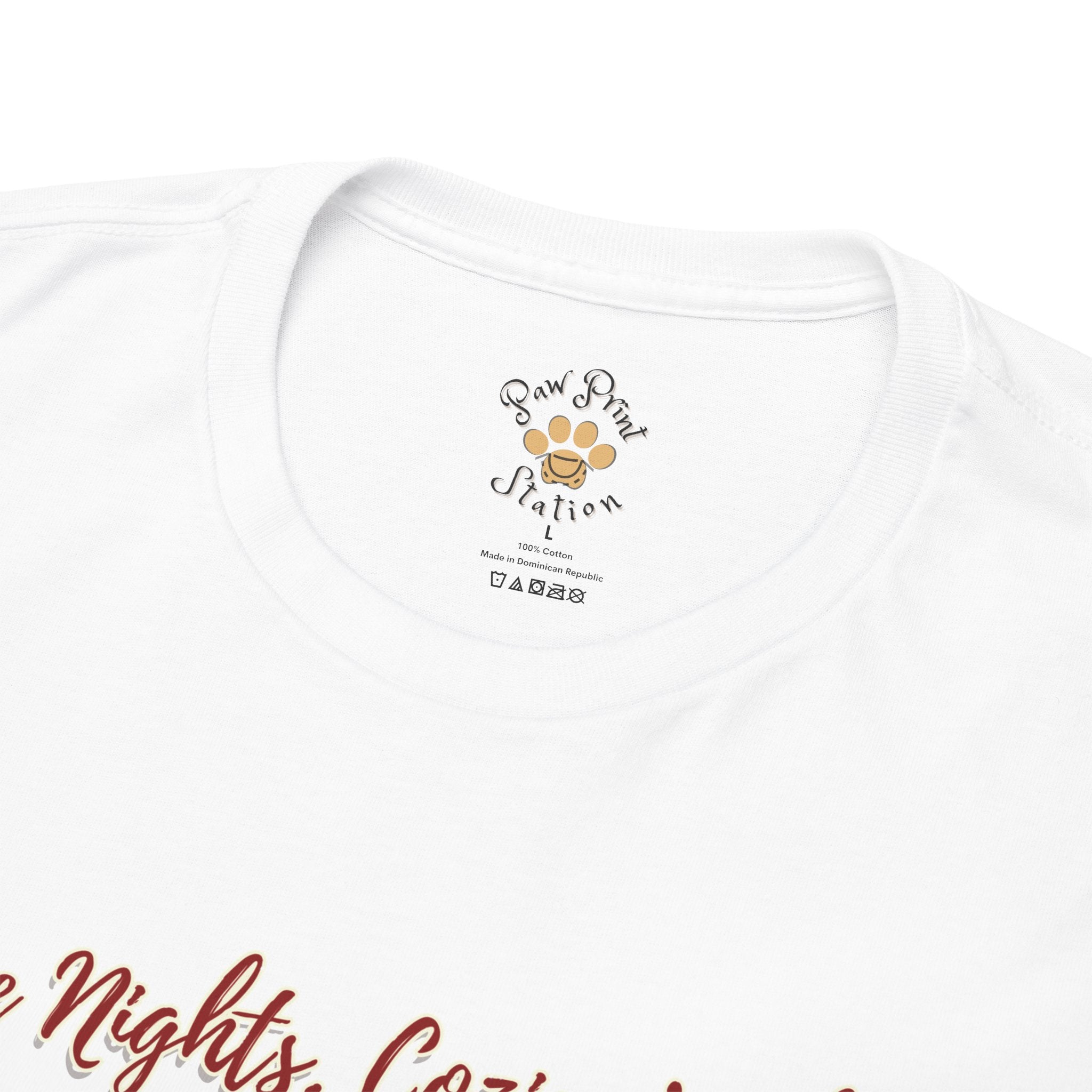 Unisex T-Shirt – Movie Nights, Cozier With You: Boston Terrier Fall Shirt