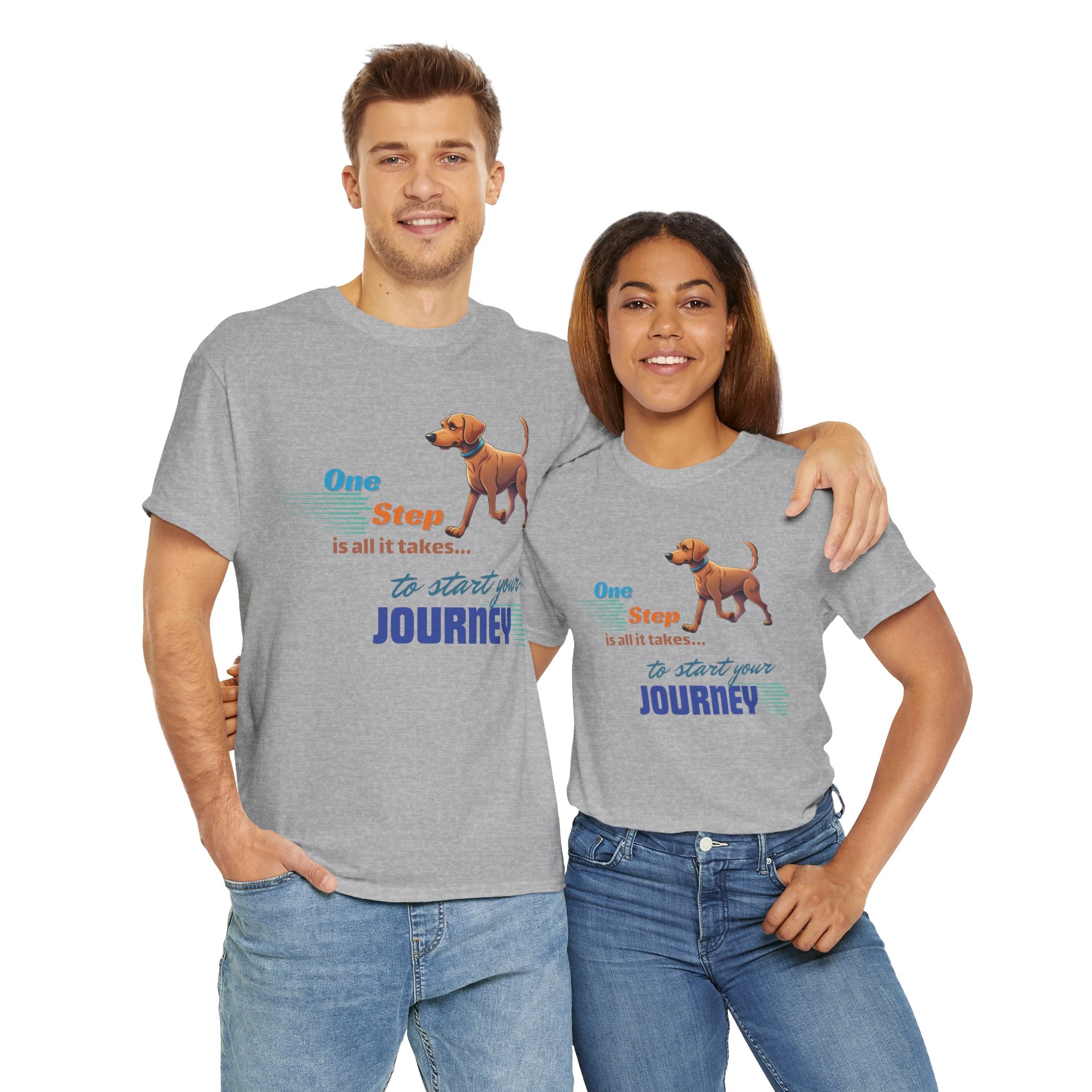 Unisex - One Step Journey Dog T-Shirt