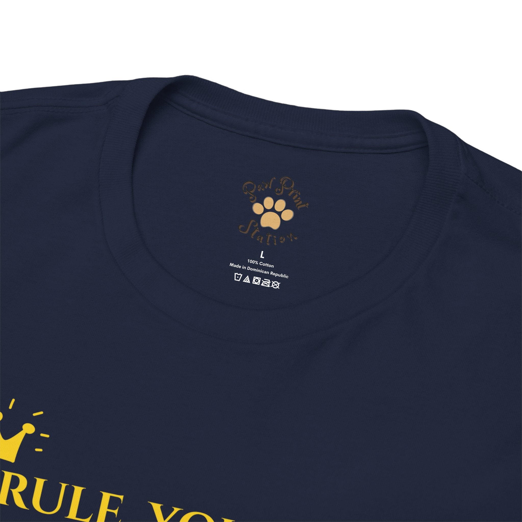 Unisex “I Rule. You Obey.” Persian Cat T-Shirt – Regal Funny Tee for Cat Lovers