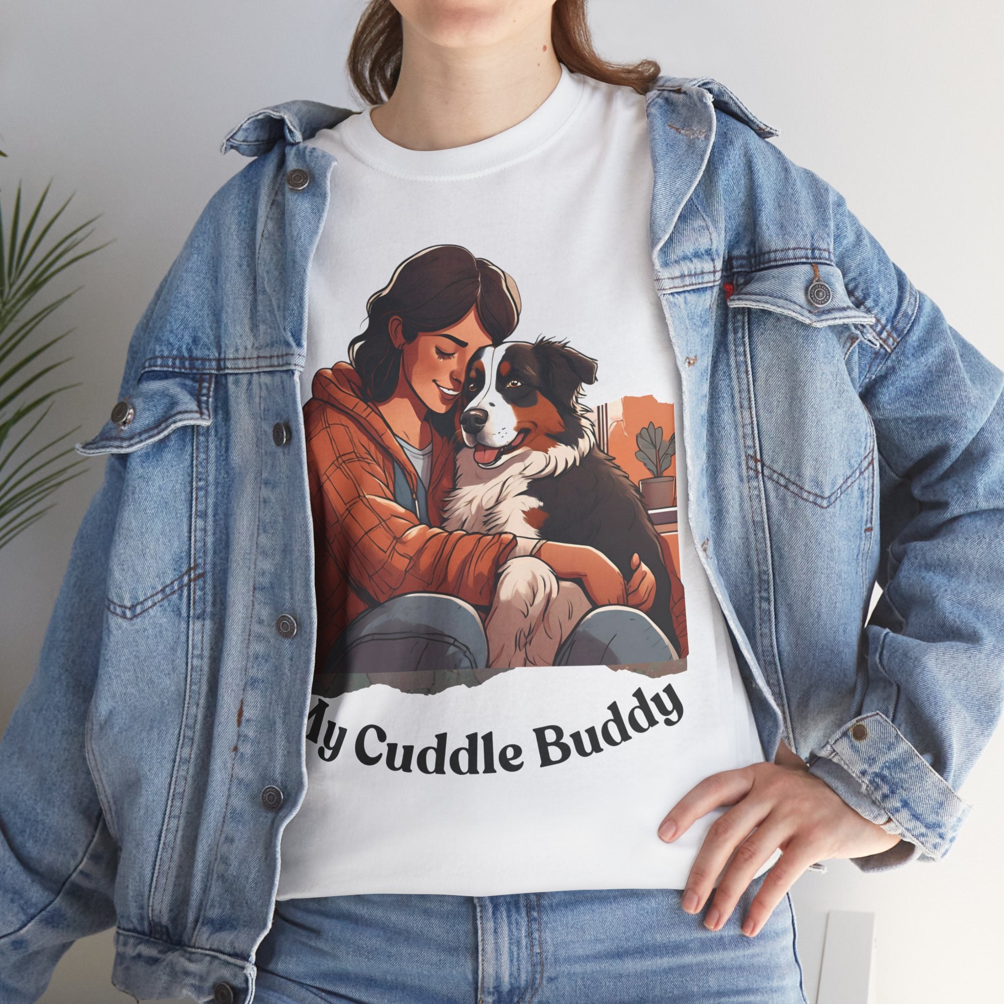 Women's - My Cuddle Buddy: Australian Shepherd T-Shirt