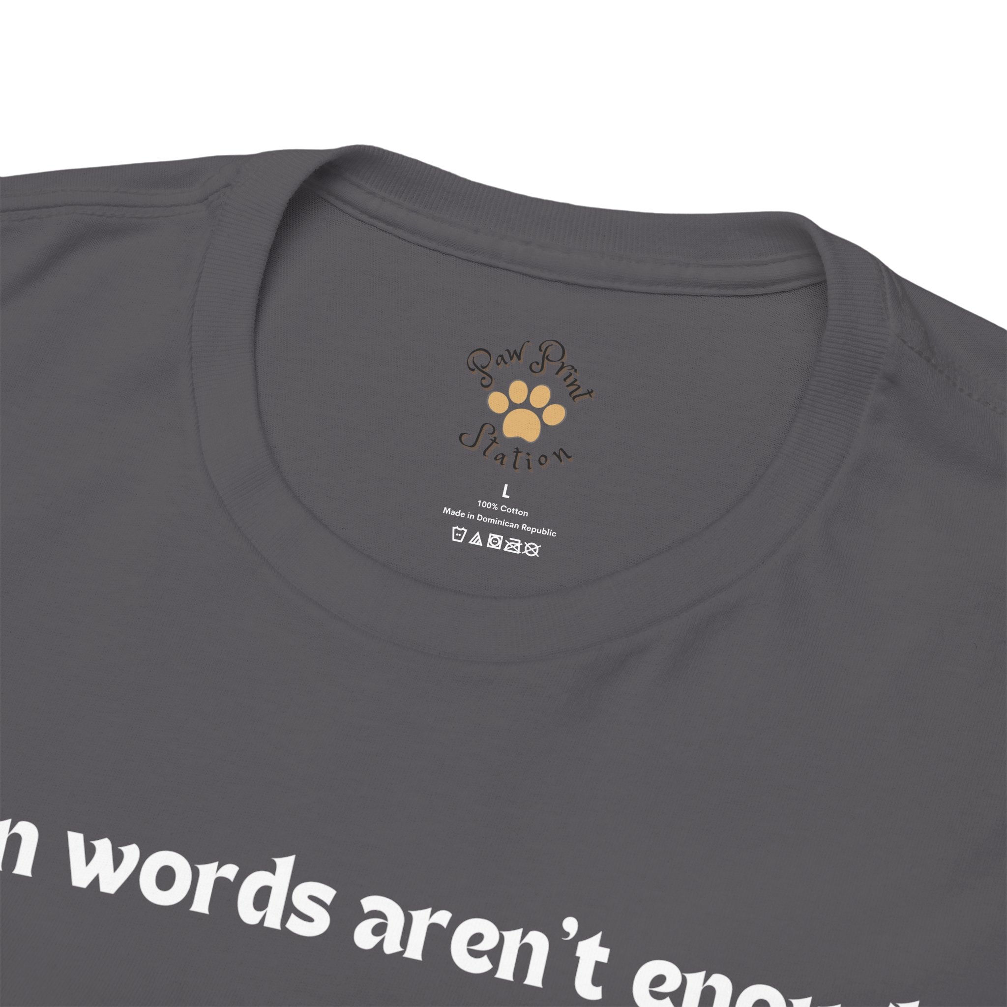 Women's - When Words Aren't Enough: Aussie Love T-Shirt