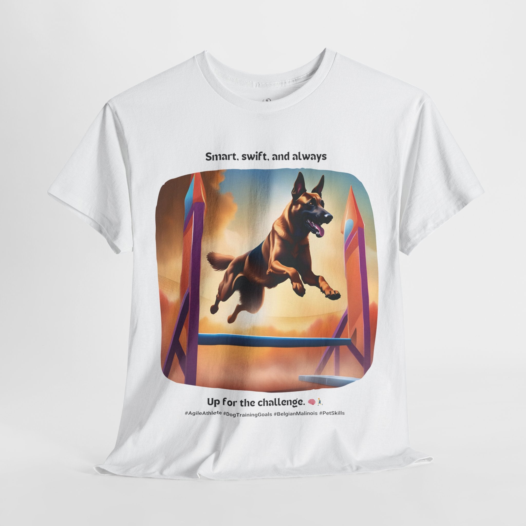 Unisex - Agile Athlete: Belgian Malinois T-Shirt