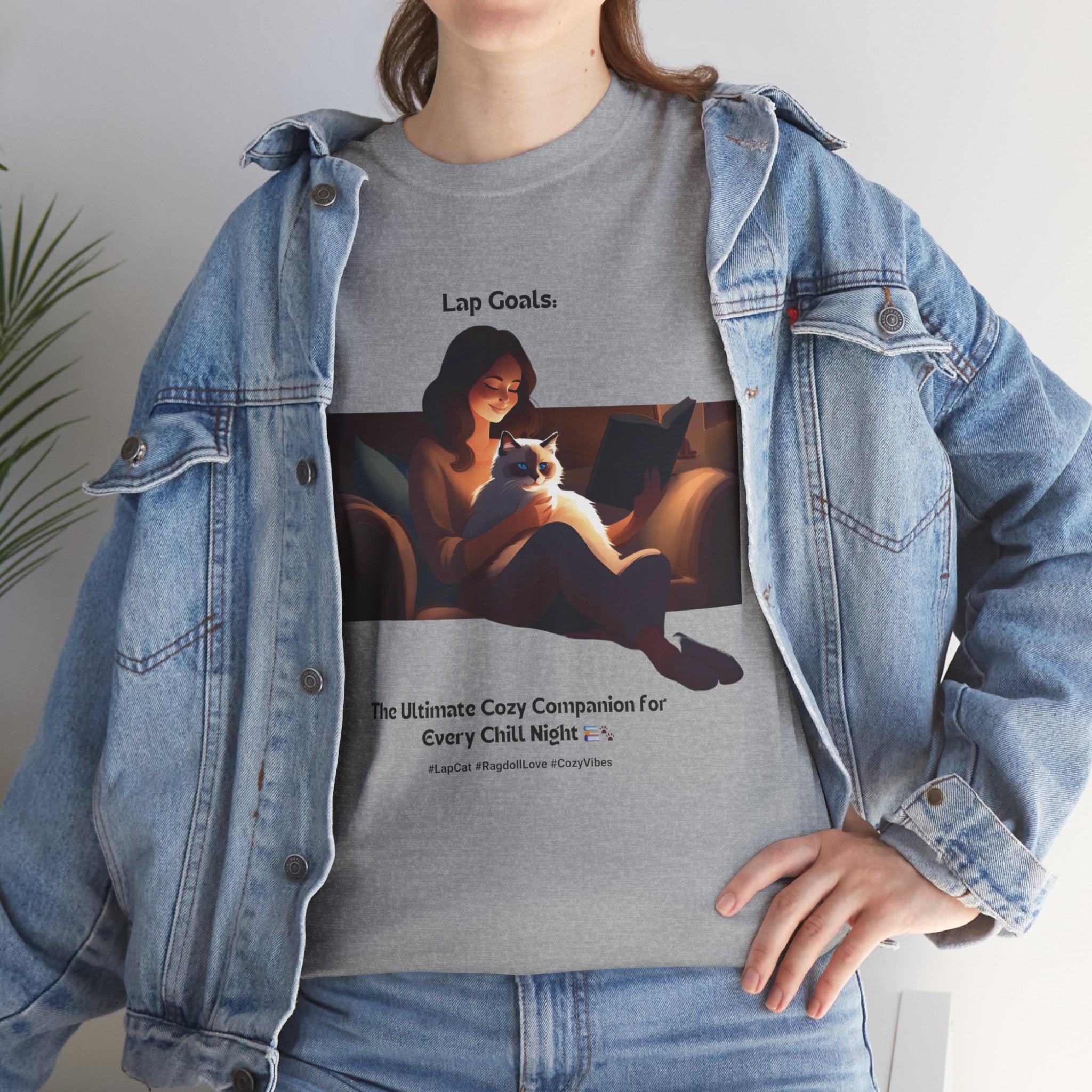 Women’s “The Ultimate Lap Cat” Ragdoll T‑Shirt – Lap Cat Mom Gift
