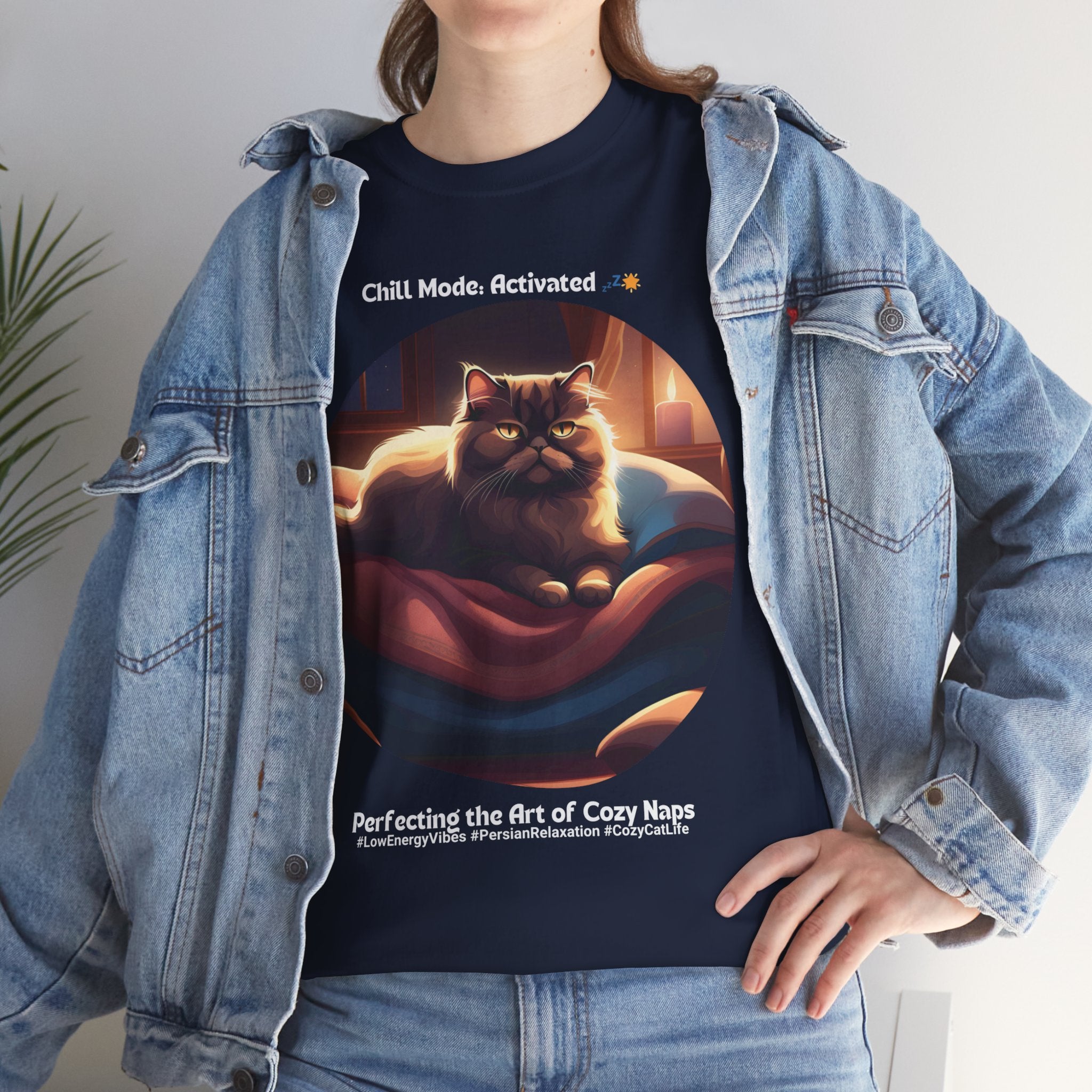 Unisex - Chill Mode: Persian Purrfection T-Shirt