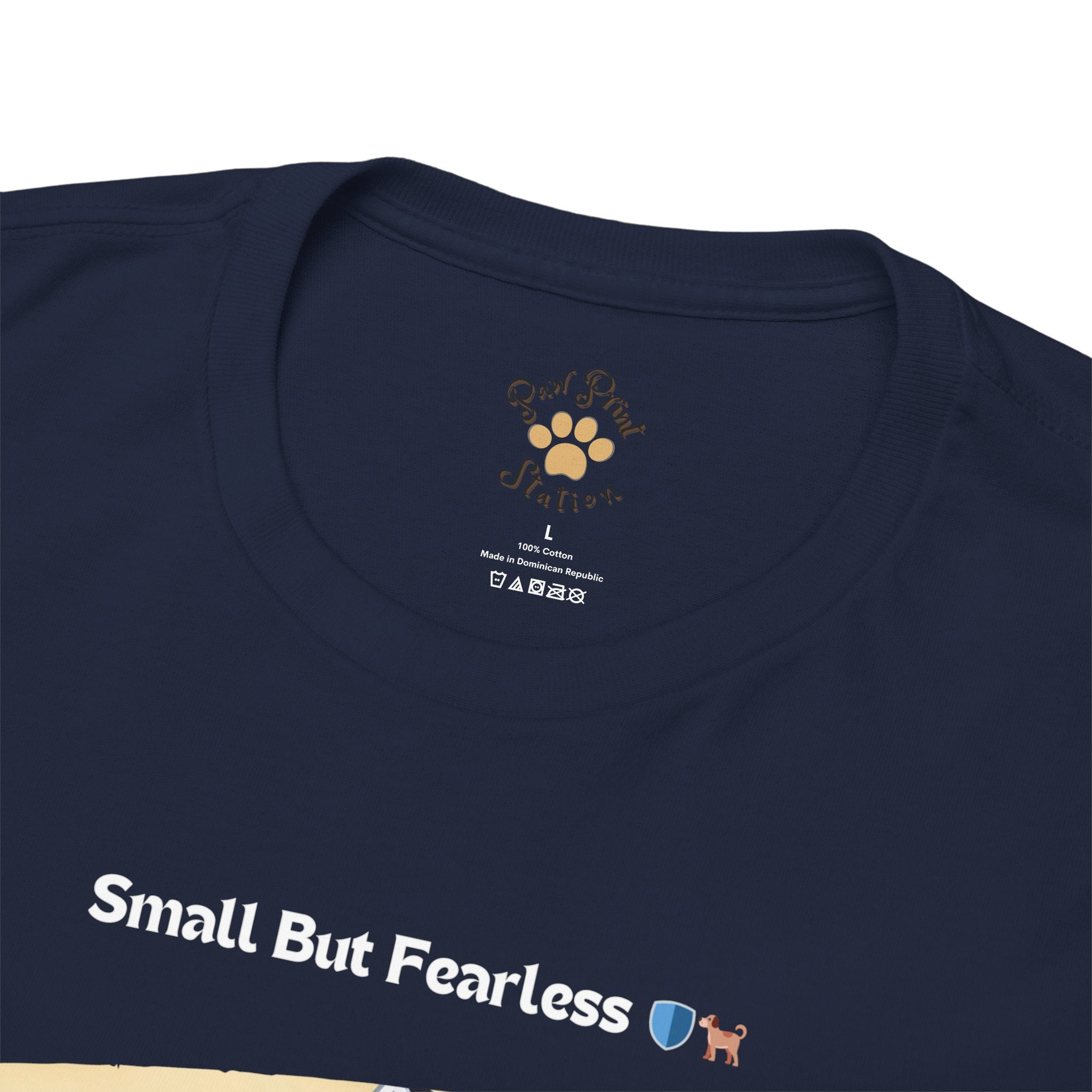 Men's - Small But Fearless: Dachshund Guard T-Shirt