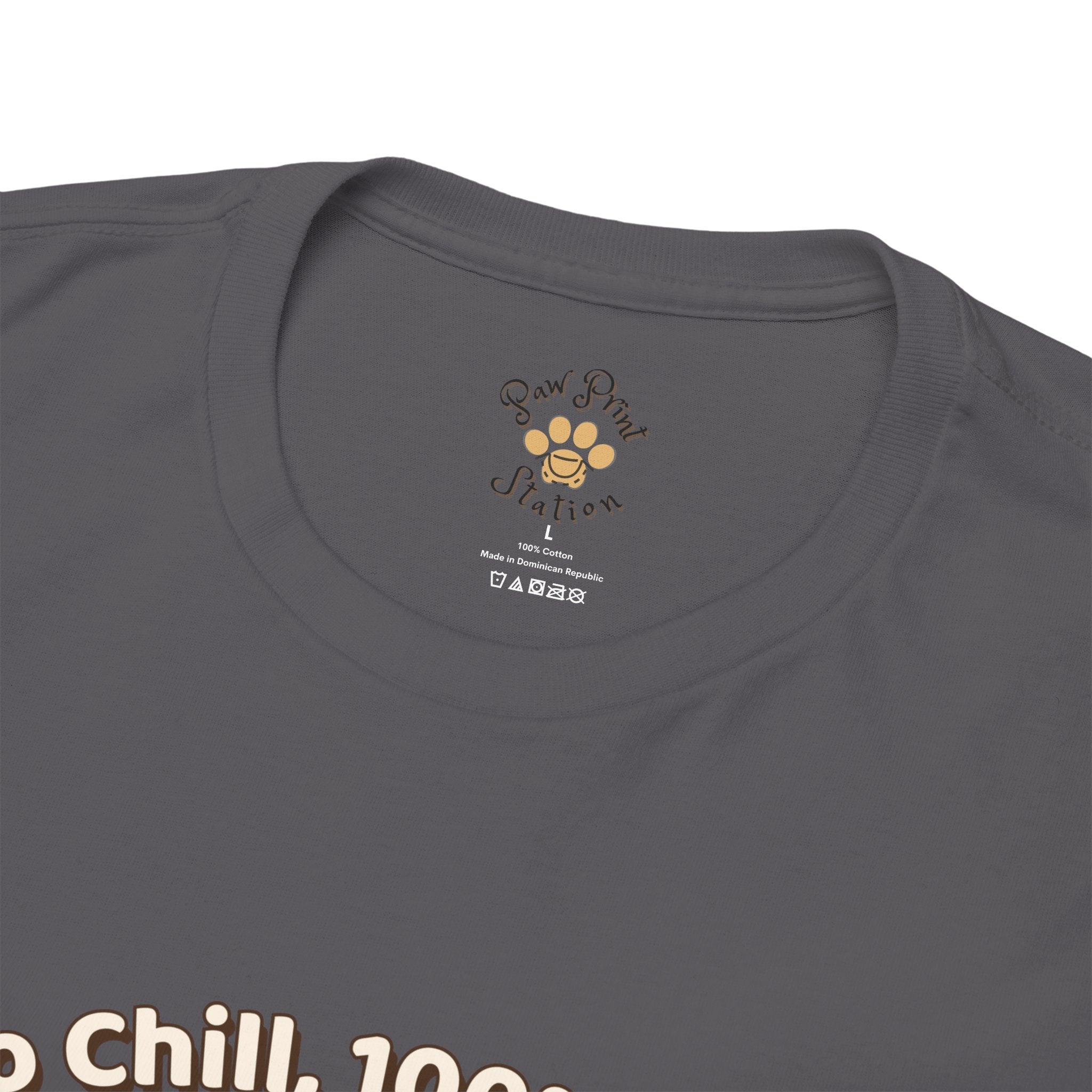 Unisex T-Shirt – Zero Chill, 100% Charm: Dachshund Everyday Moments Edition
