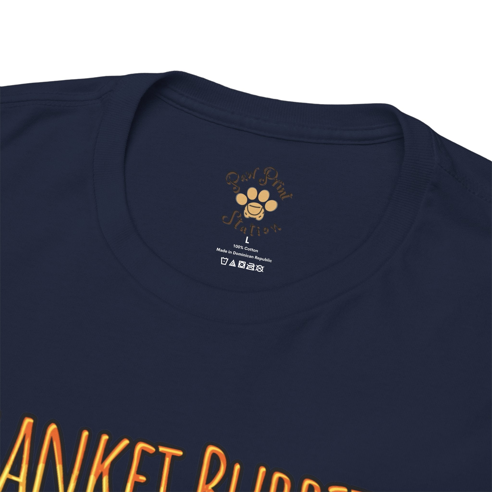 Unisex T-Shirt – Blanket Burrito, Warm Hearts: Cozy Fall Moments with Your Shih Tzu