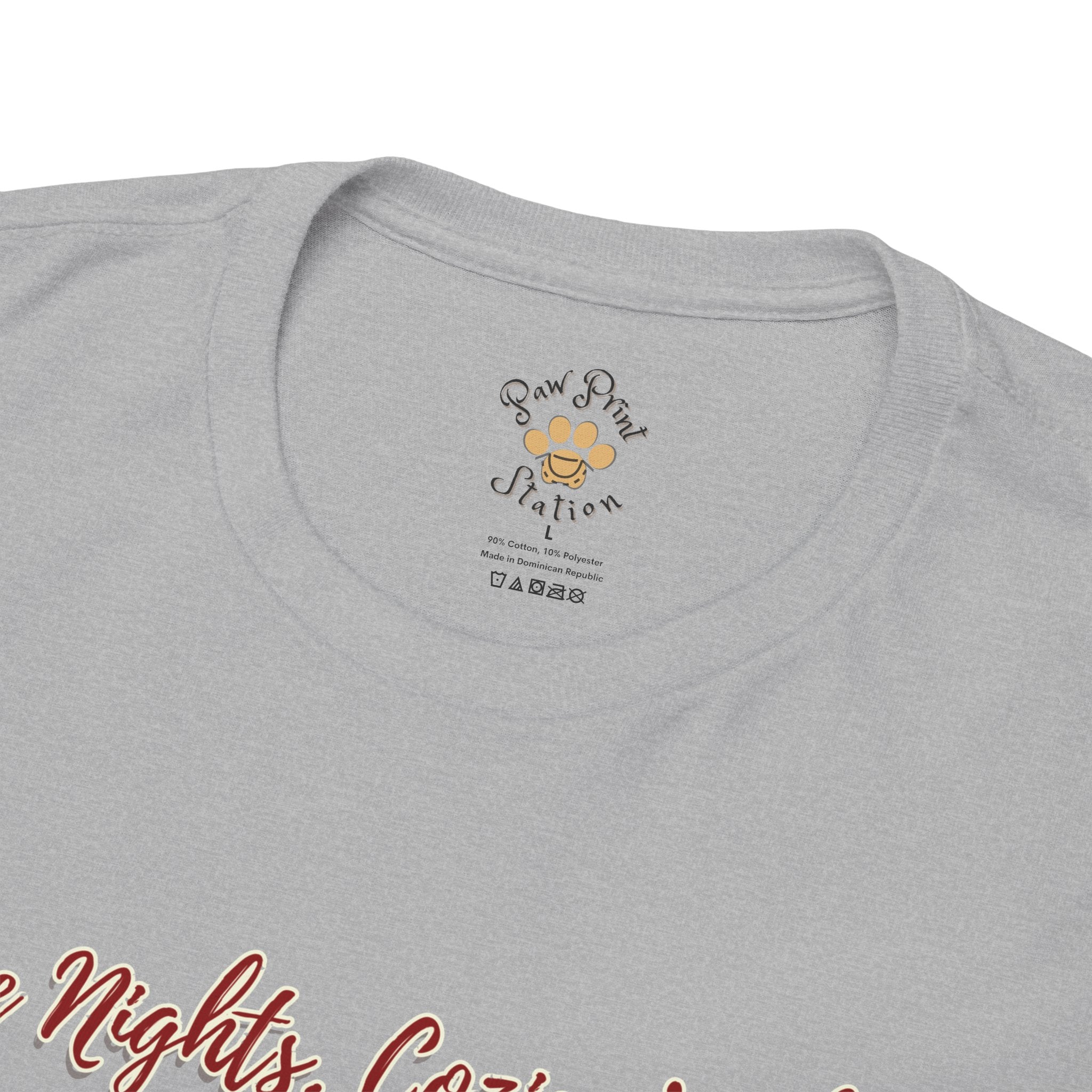 Unisex T-Shirt – Movie Nights, Cozier With You: Boston Terrier Fall Shirt
