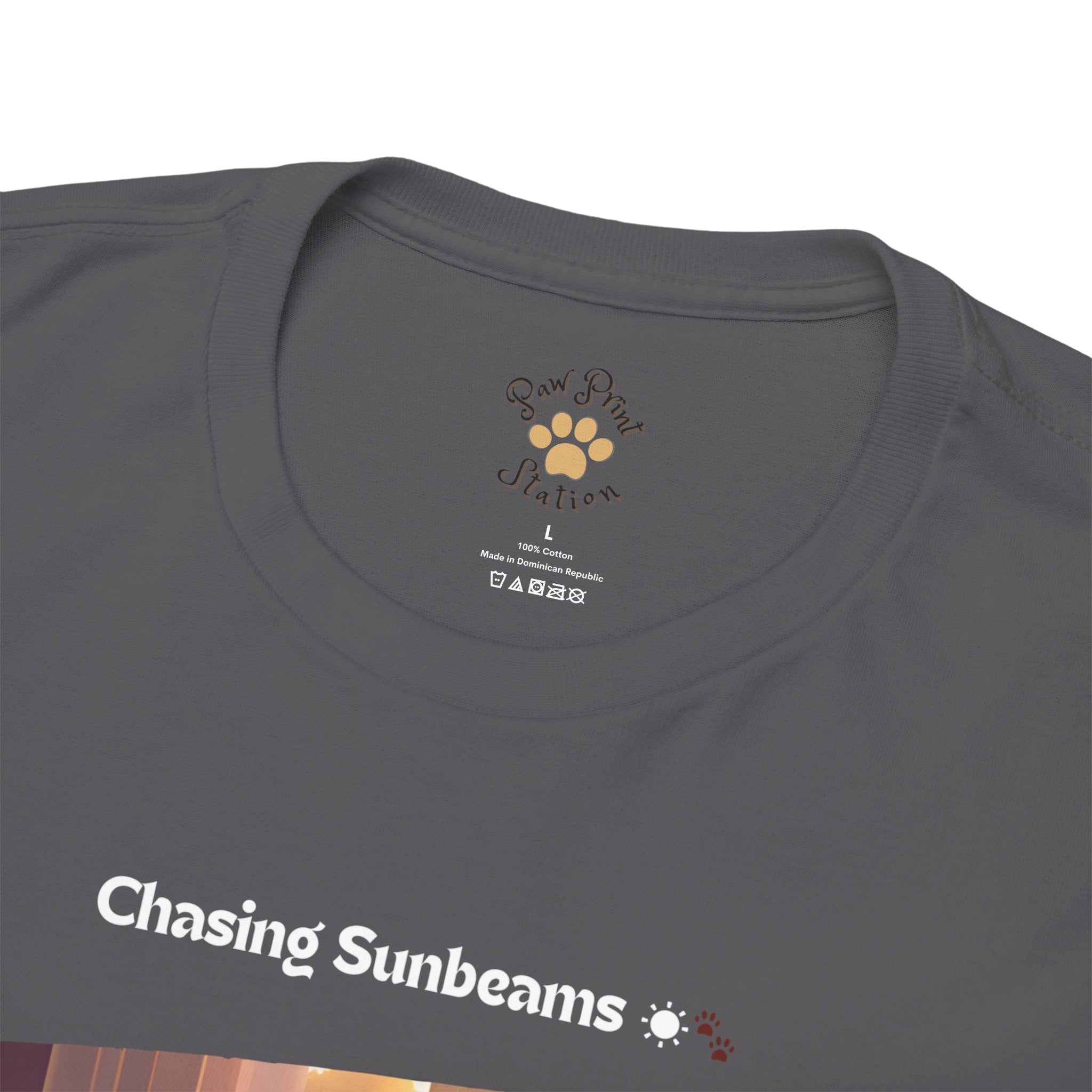 Unisex - Chasing Sunbeams: Dachshund Relaxation T-Shirt