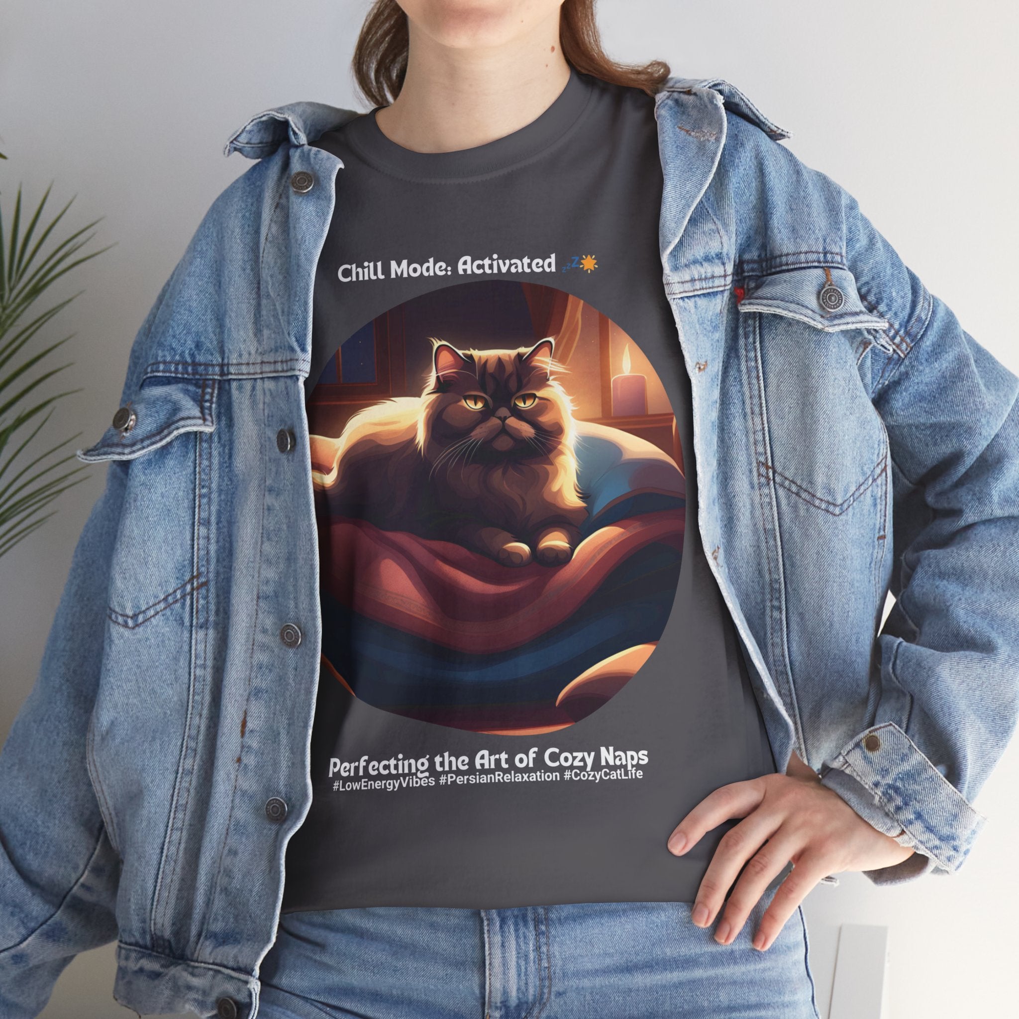 Unisex - Chill Mode: Persian Purrfection T-Shirt