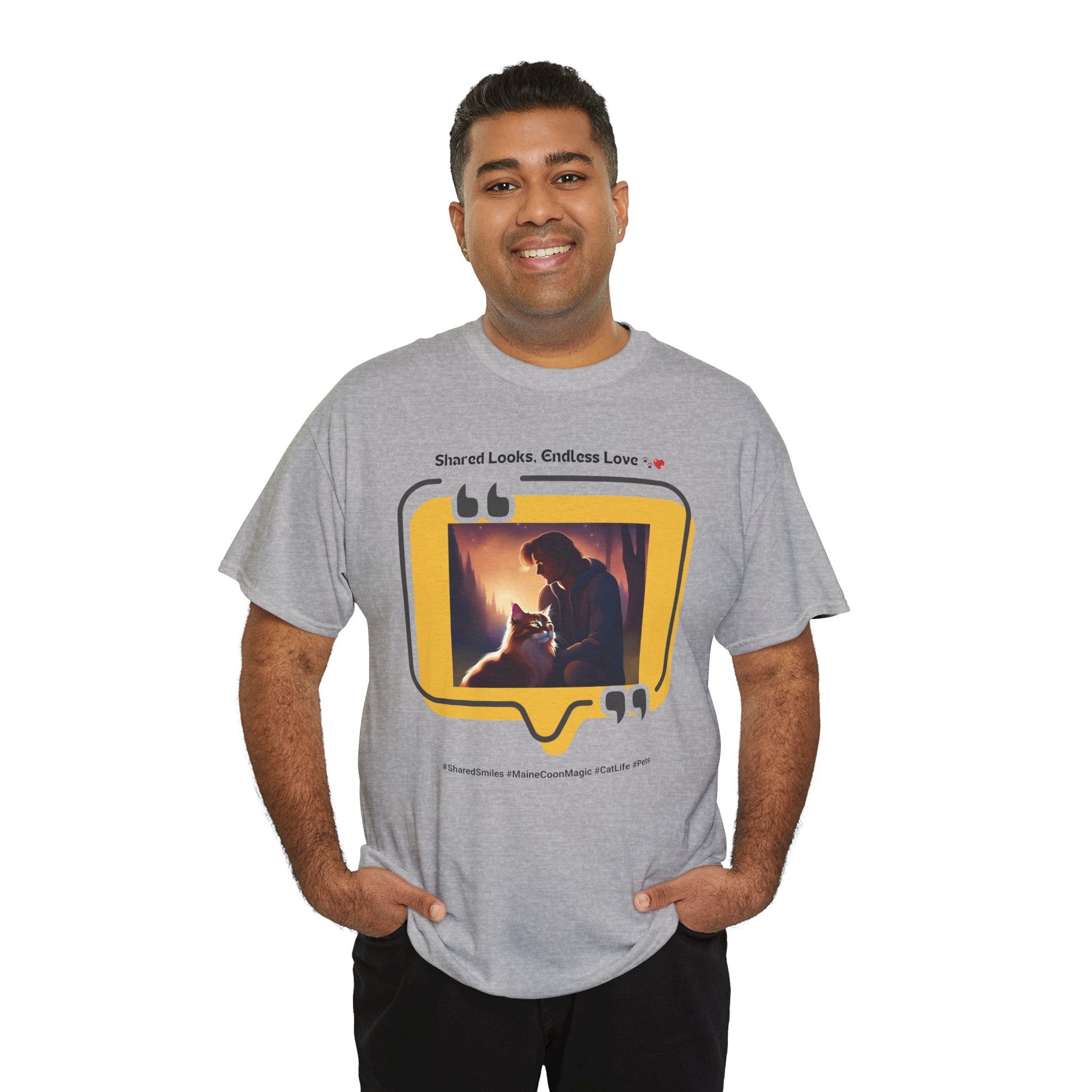 Men's - Shared Looks, Endless Love: Maine Coon Magic T-Shirt