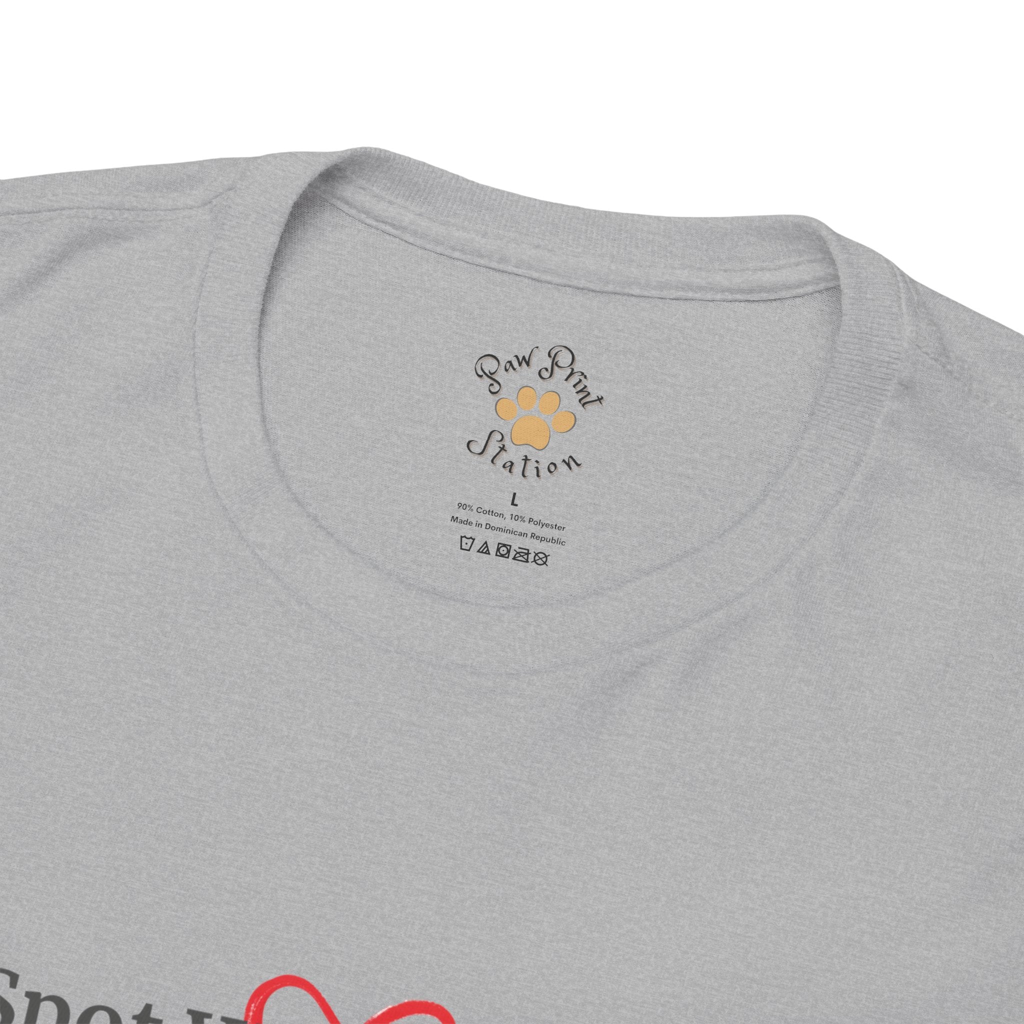 Unisex “Your Spot Was Always Warm” British Shorthair Cat T-Shirt – Cozy Pet Lover Tee