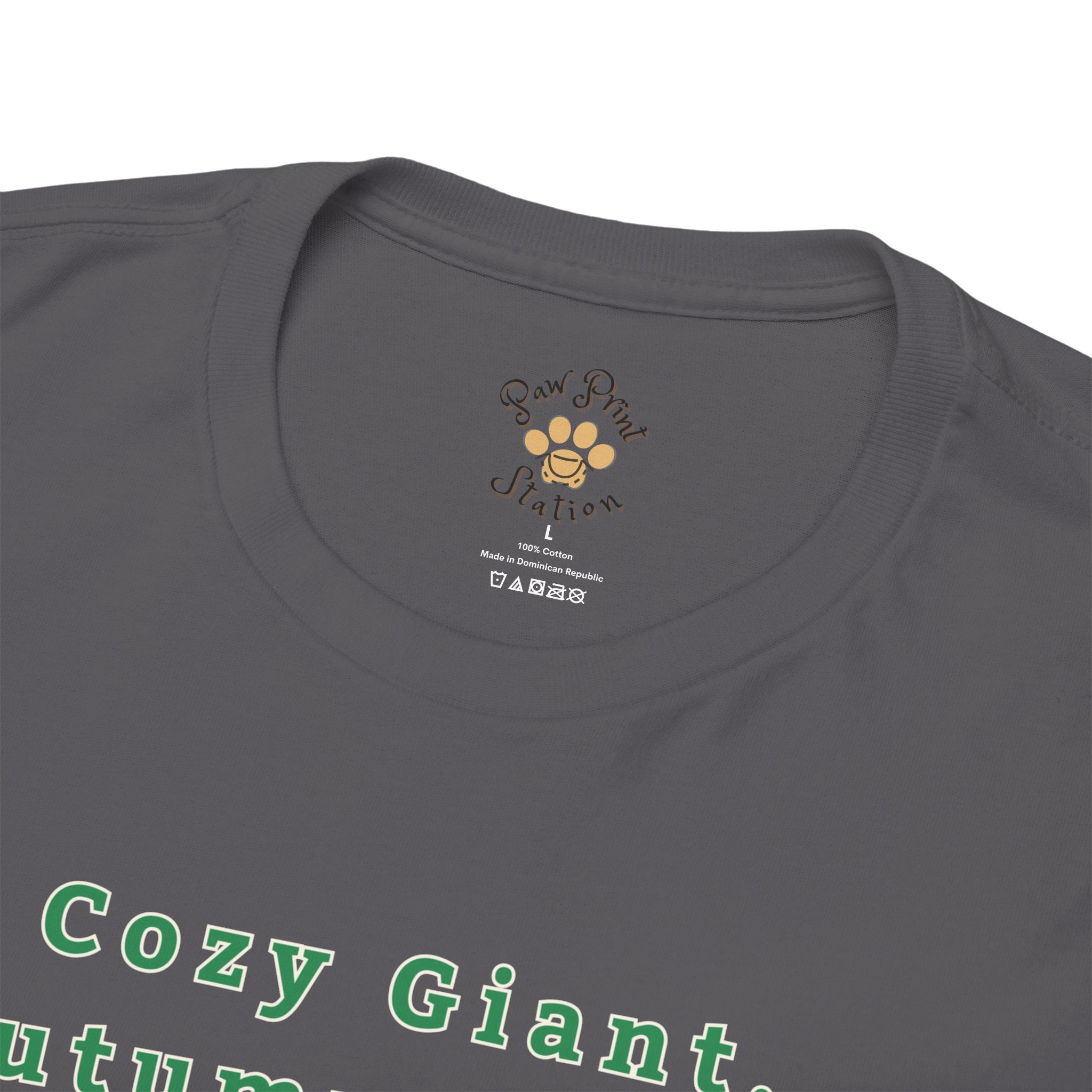 Unisex T-Shirt – Cozy Giant, Autumn Nights: Maine Coon Cat Shirt
