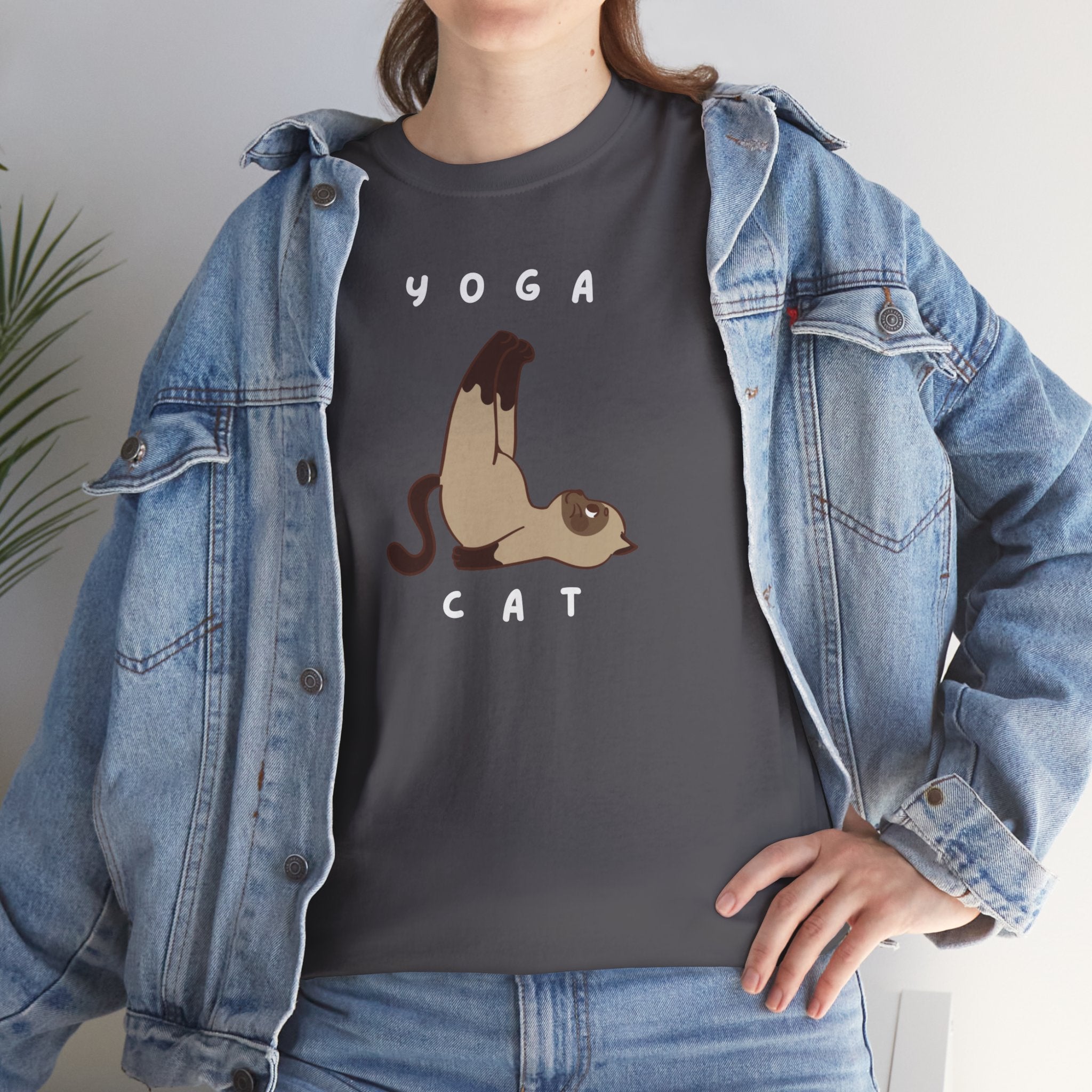 Unisex - Yoga Cat T-Shirt