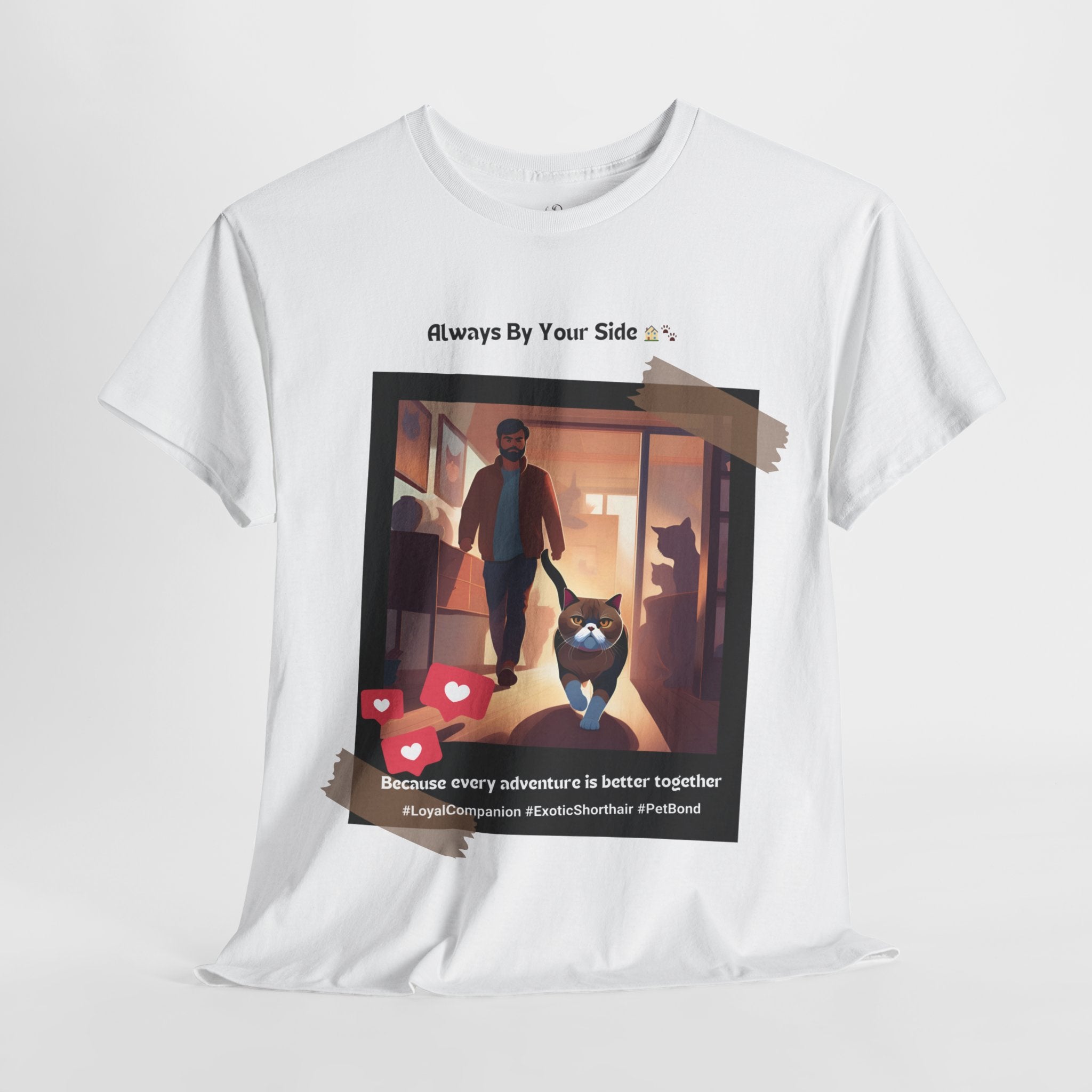 Men's - Loyal Companion: Exotic Shorthair T-Shirt