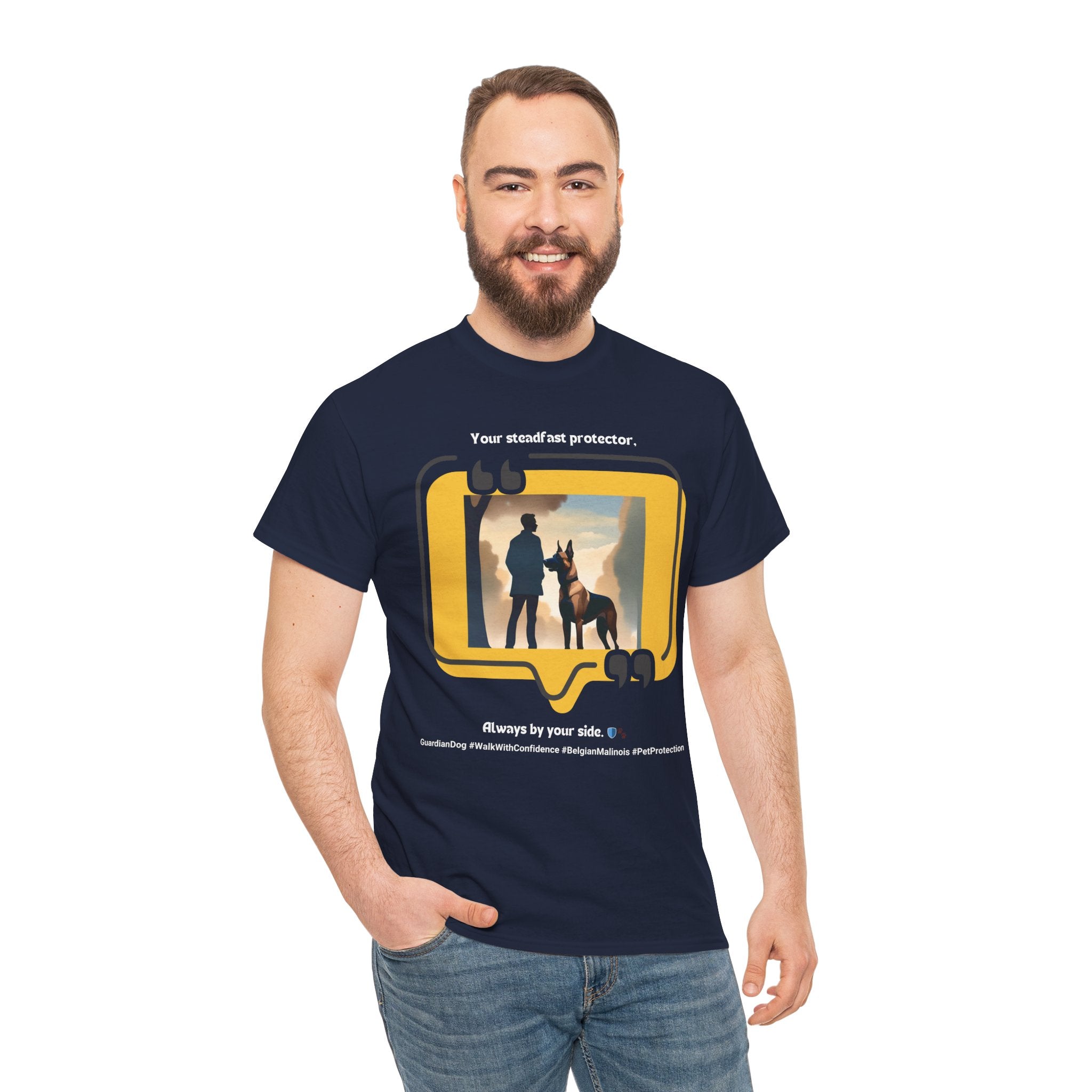 Men's - Your Steadfast Protector: Belgian Malinois T-Shirt