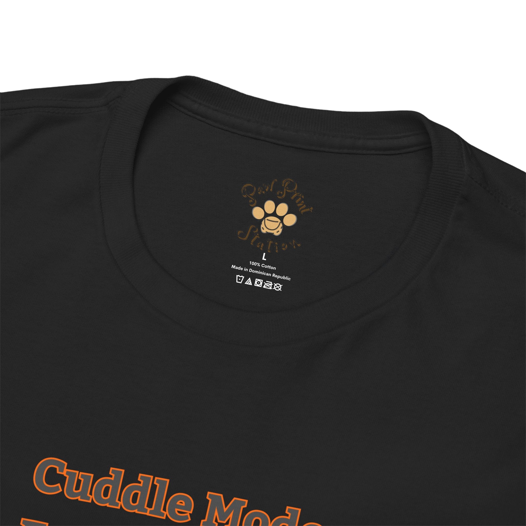 Unisex T-Shirt – Cuddle Mode: Fall Activated: British Shorthair Cat Shirt