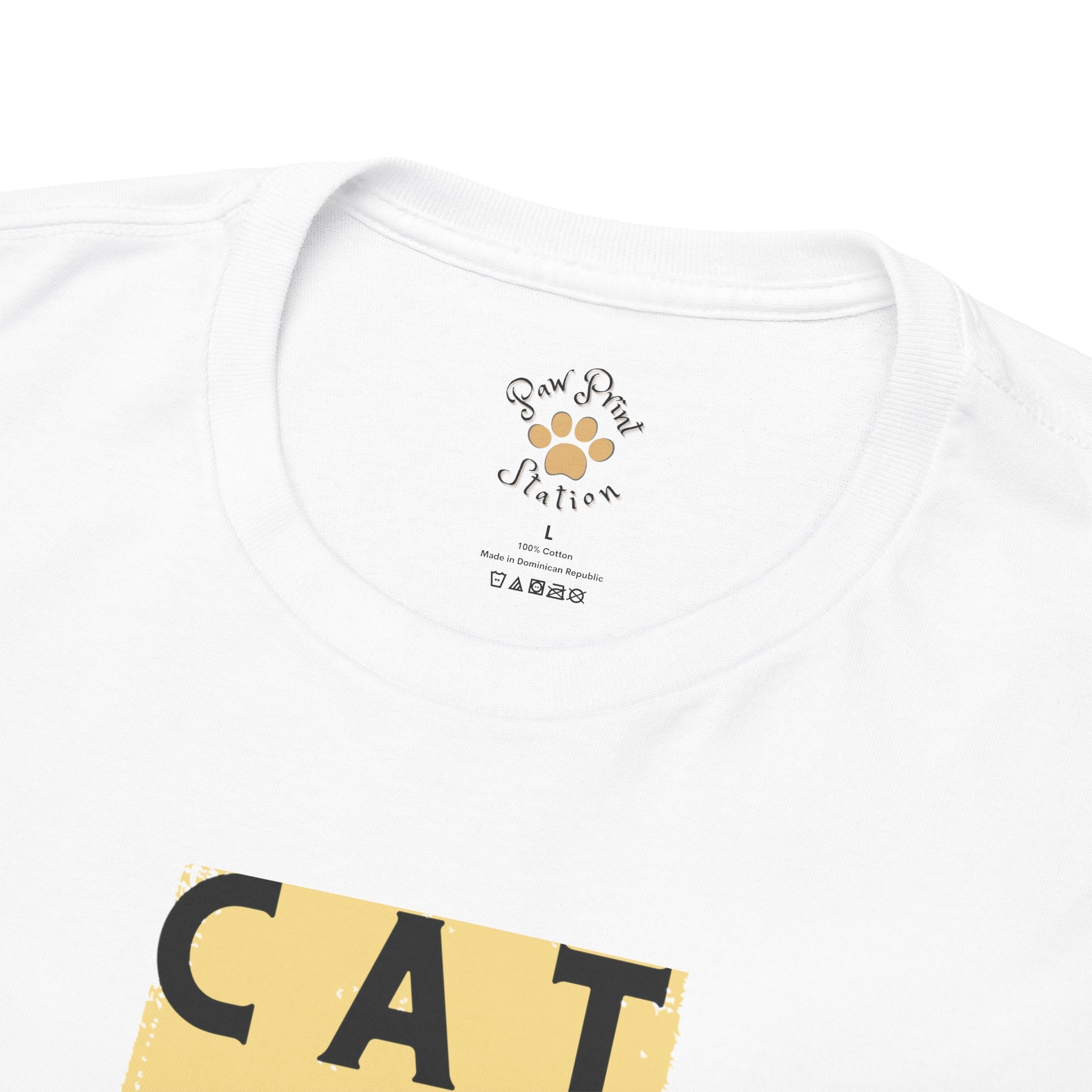 "Aloof Cat" Cotton Tee