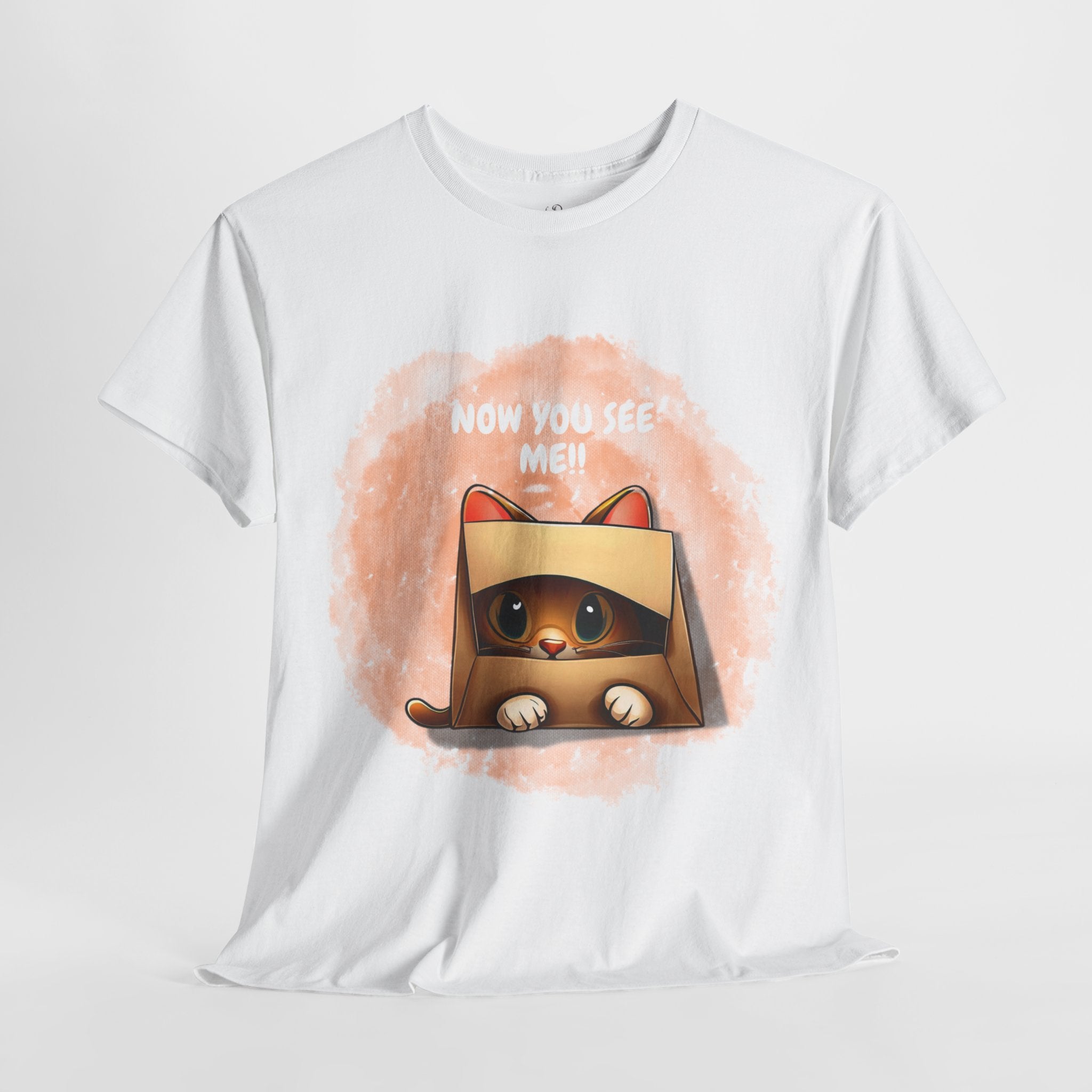 Unisex - Peek-a-Boo Kitty T-Shirt