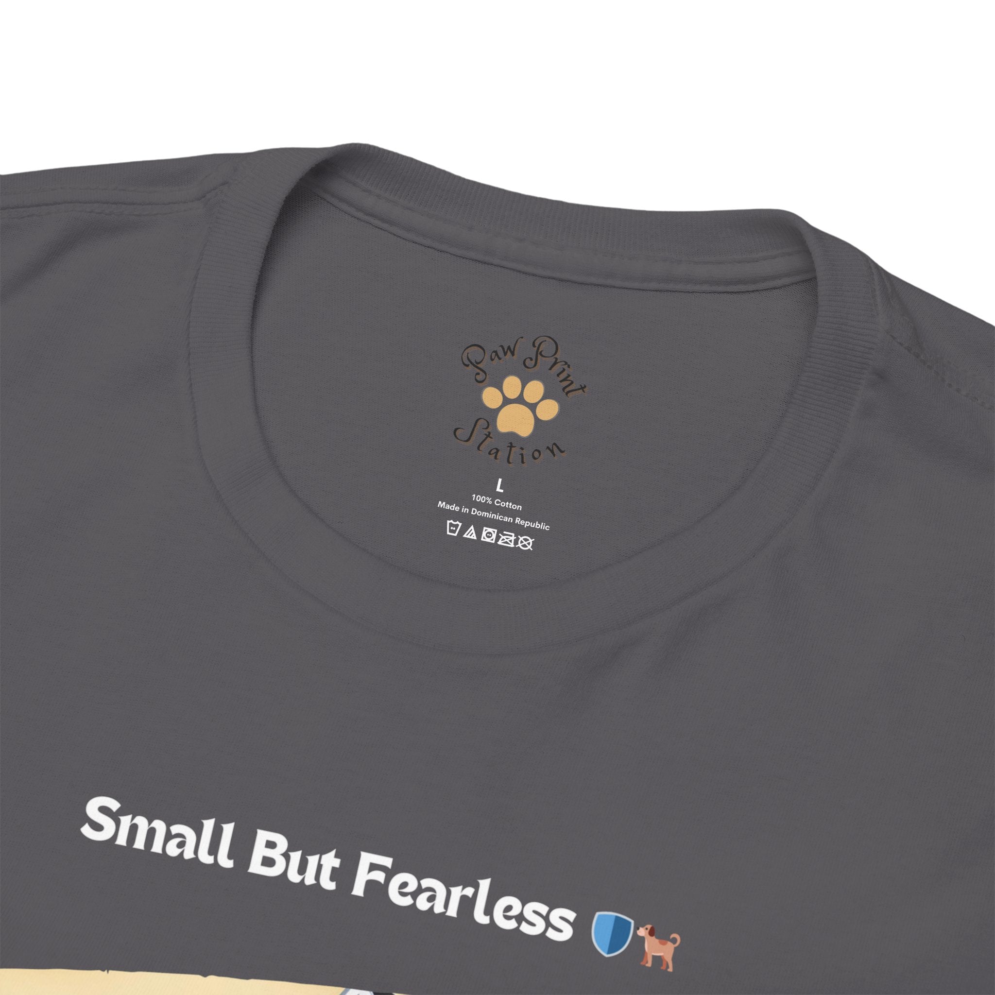 Men's - Small But Fearless: Dachshund Guard T-Shirt