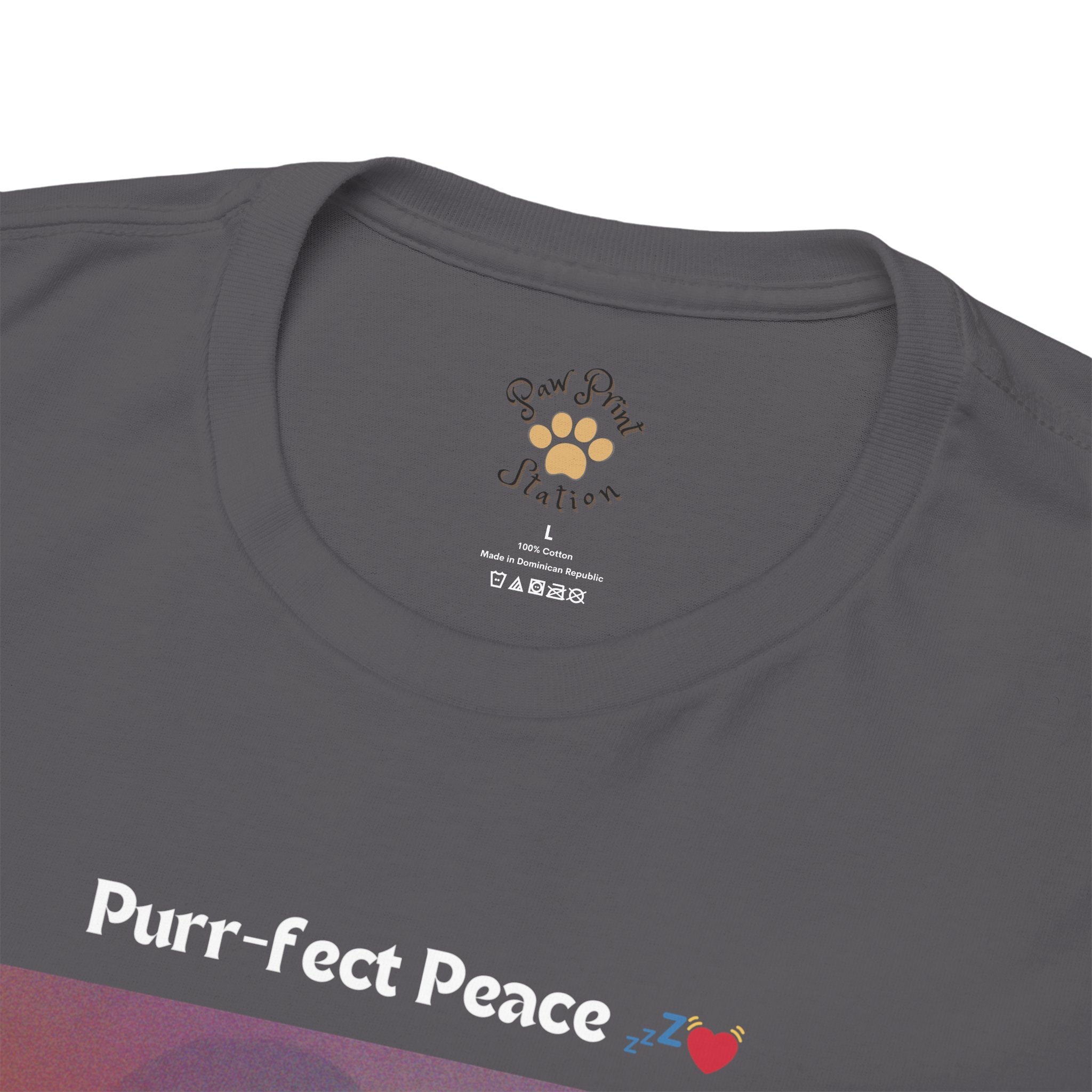 Women's - Purr-fect Peace: Exotic Shorthair Zen T-Shirt