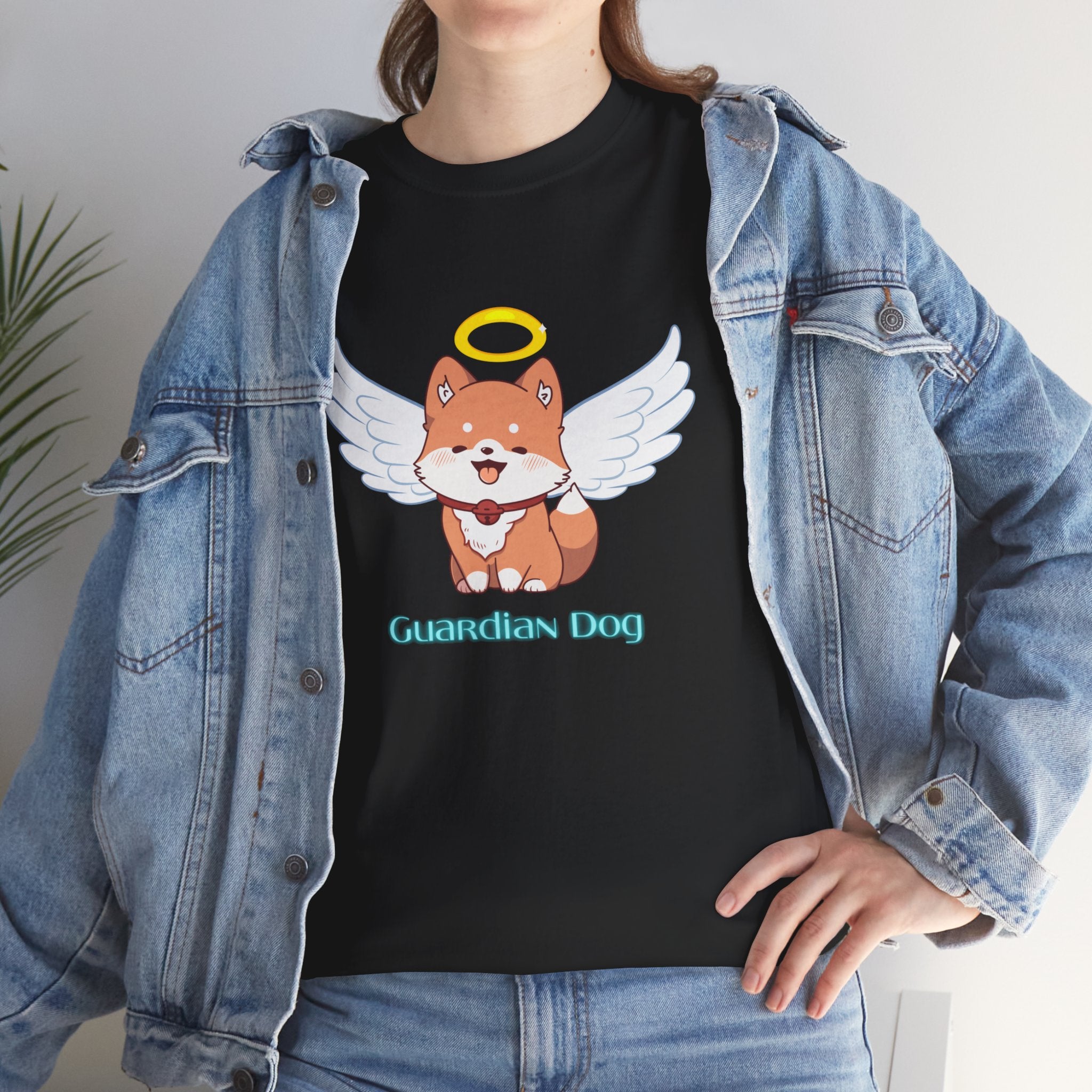 Unisex - Guardian Angel Dog T-Shirt