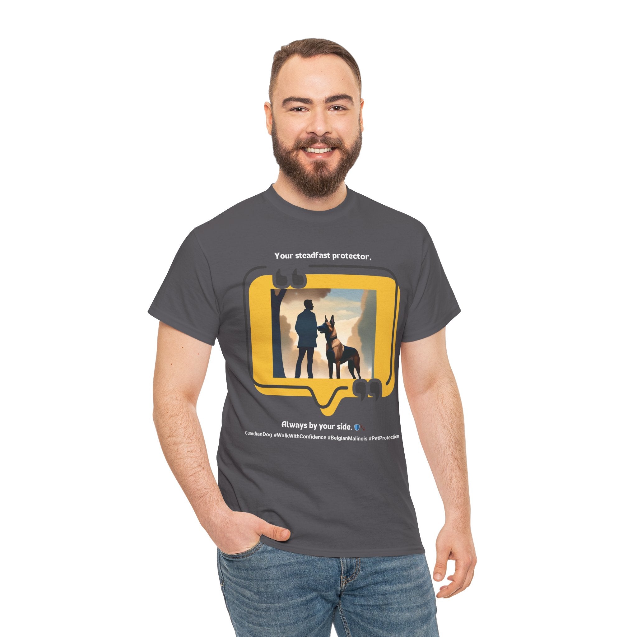 Men's - Your Steadfast Protector: Belgian Malinois T-Shirt