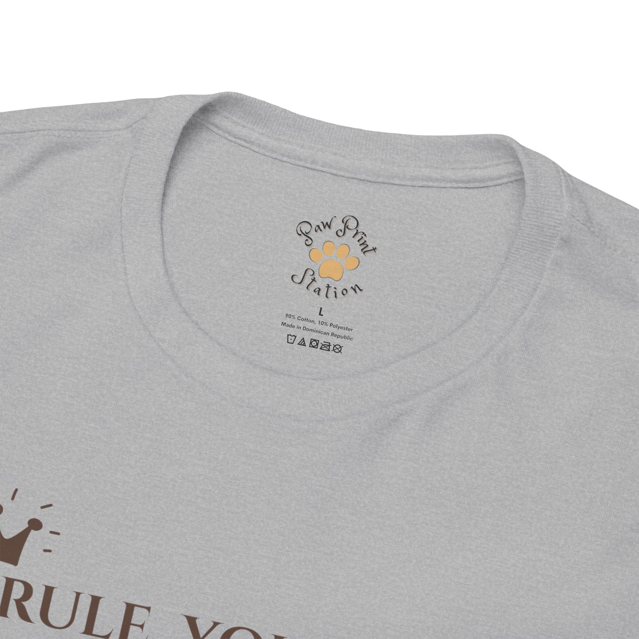 Unisex “I Rule. You Obey.” Persian Cat T-Shirt – Regal Funny Tee for Cat Lovers