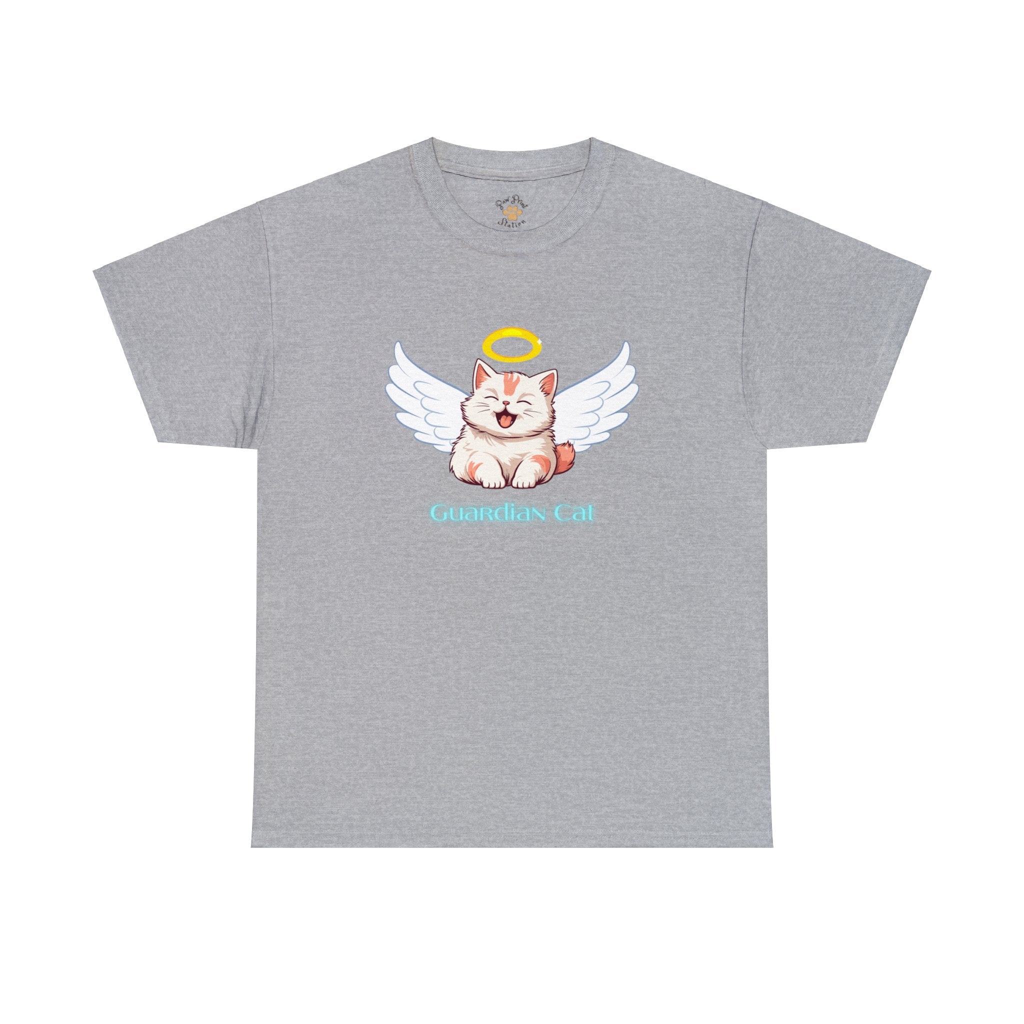 "Guardian Cat" Cotton Tee