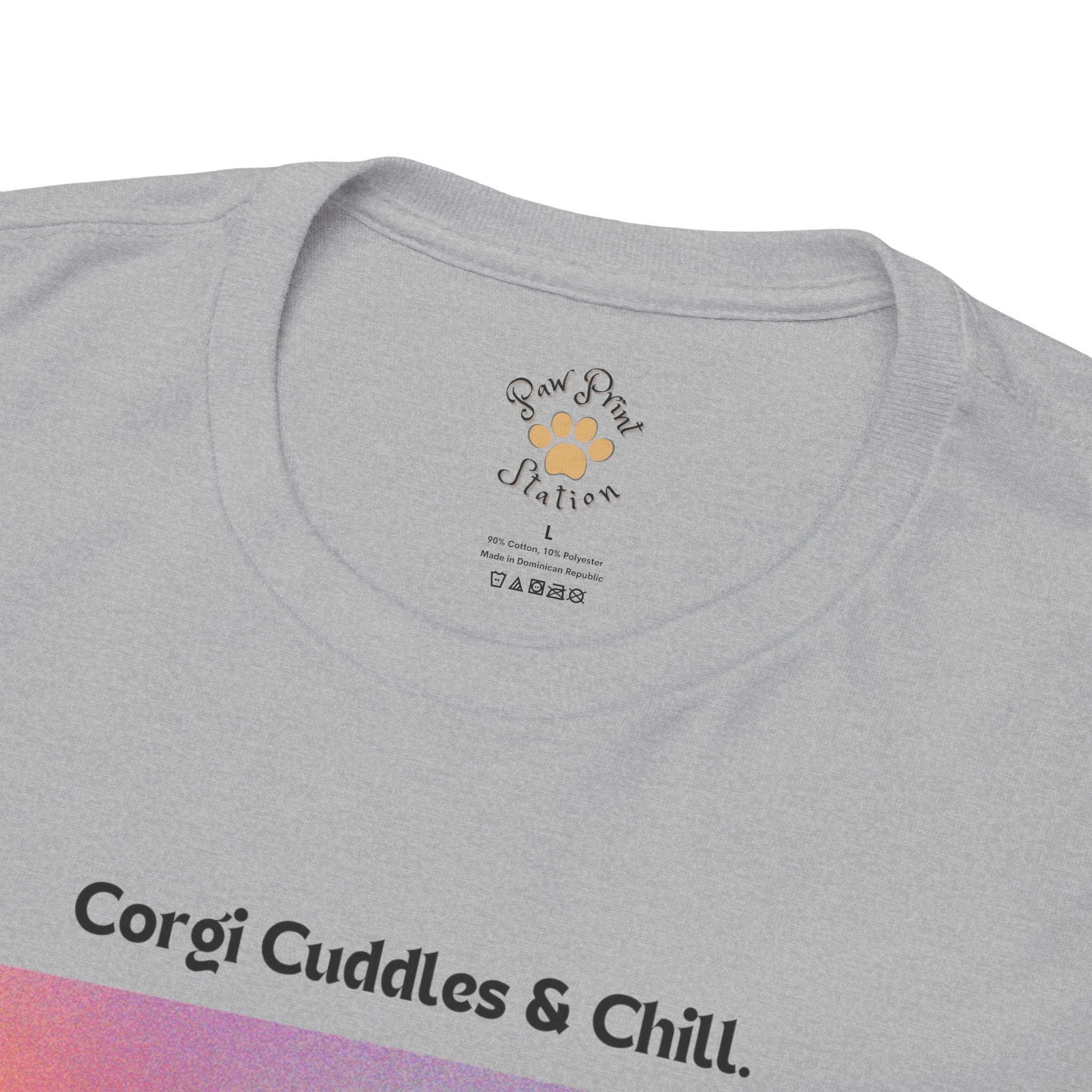 Women's - Corgi Cuddles & Chill: Cozy Movie Nights T-Shirt