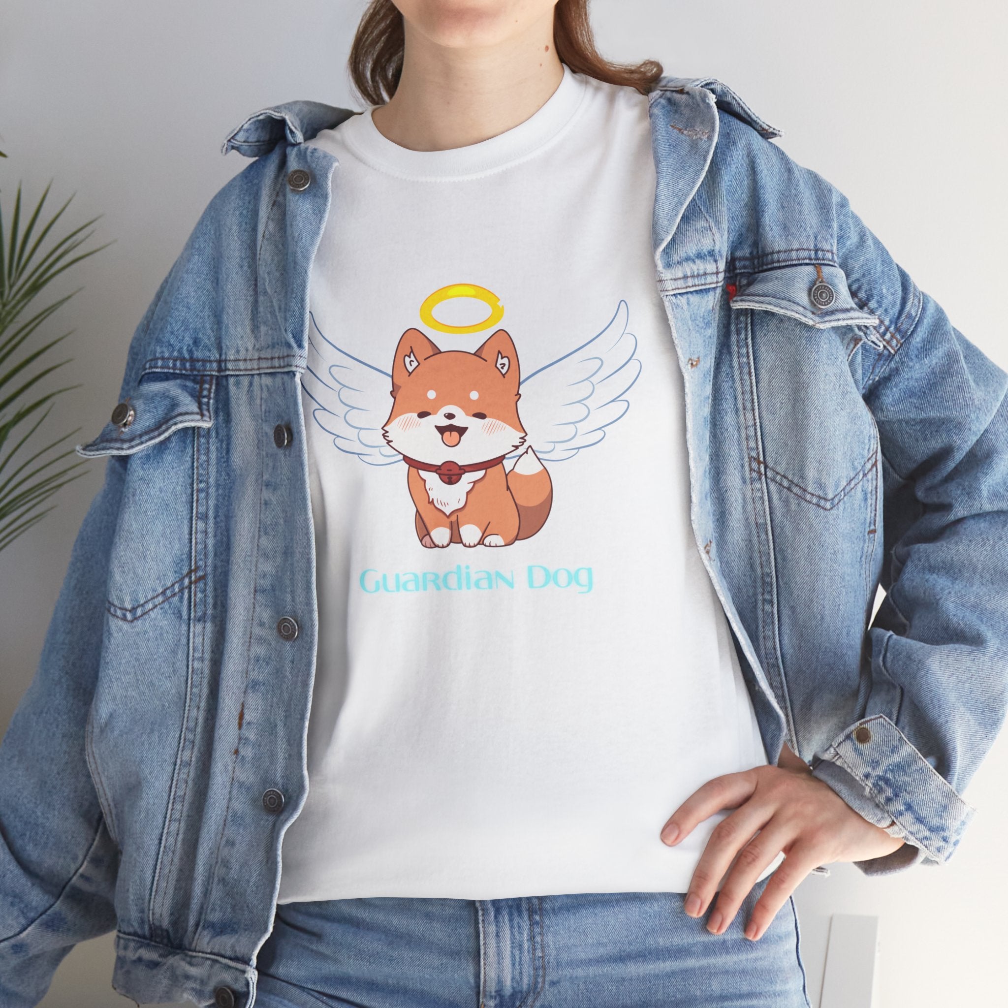 Unisex - Guardian Angel Dog T-Shirt