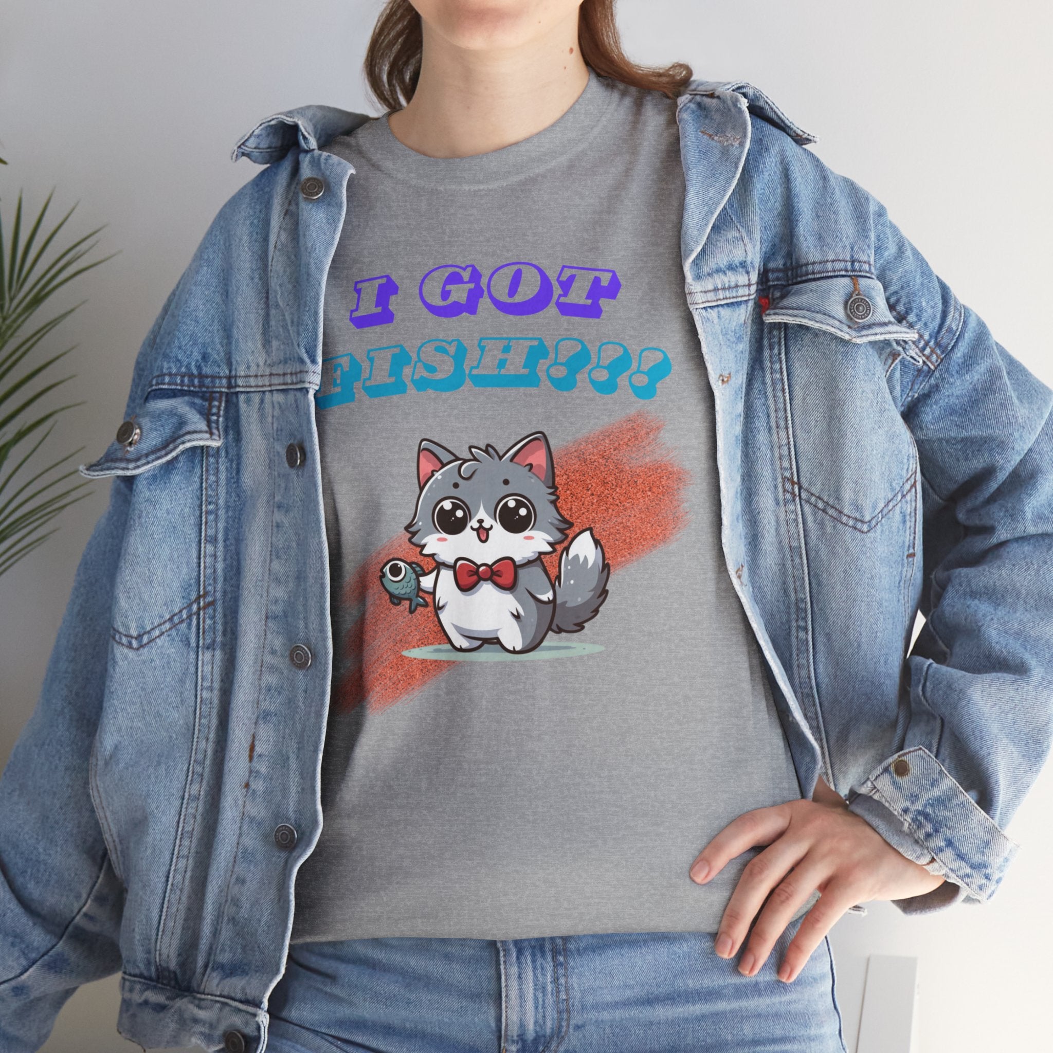 Unisex - Cat Got Fish T-Shirt