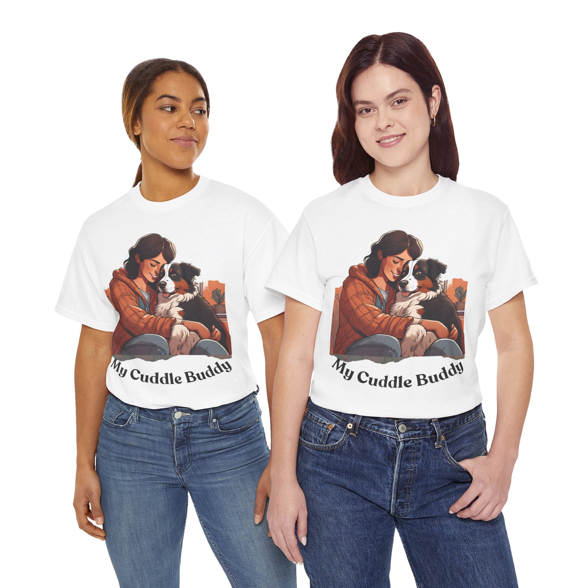 Women's - My Cuddle Buddy: Australian Shepherd T-Shirt