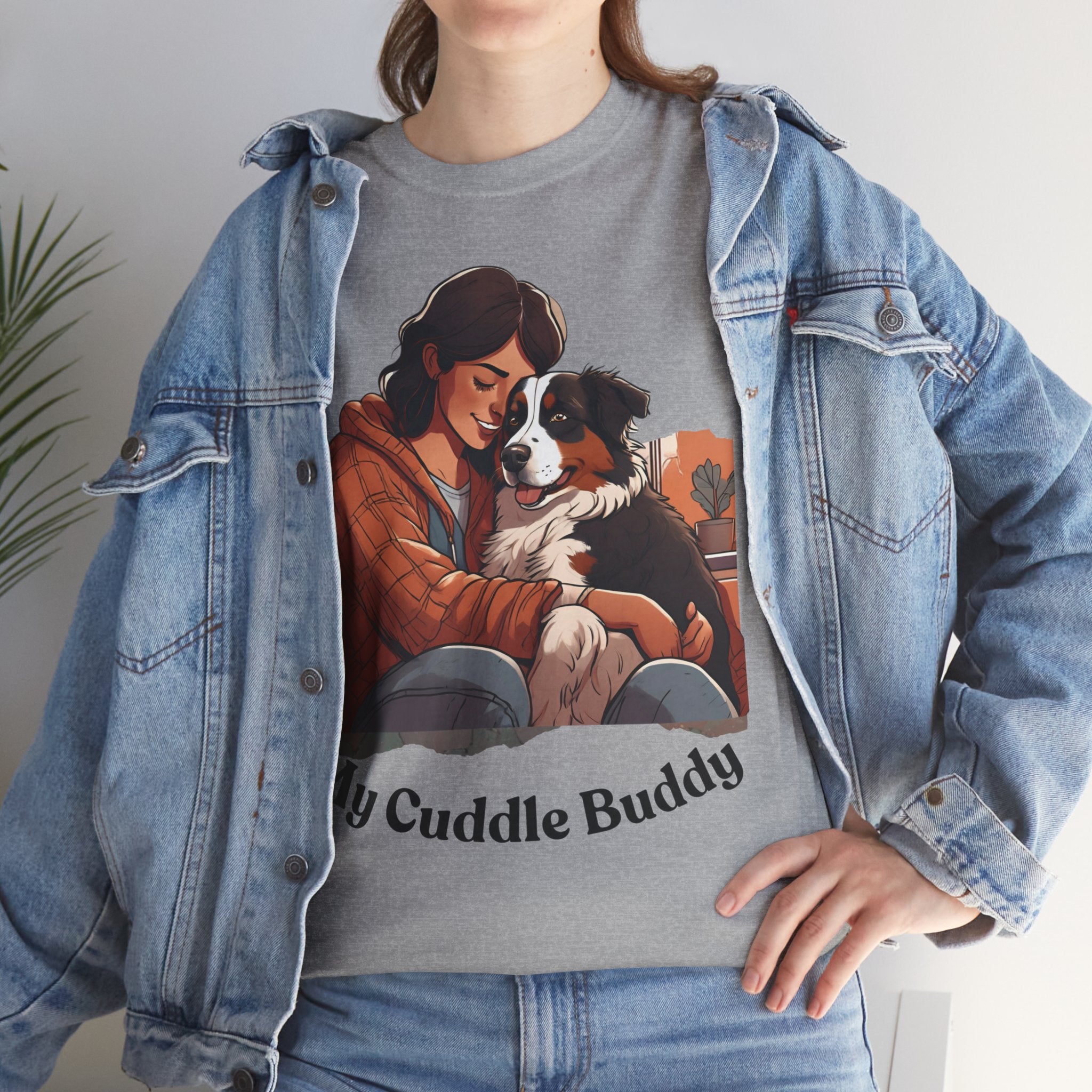 Women's - My Cuddle Buddy: Australian Shepherd T-Shirt