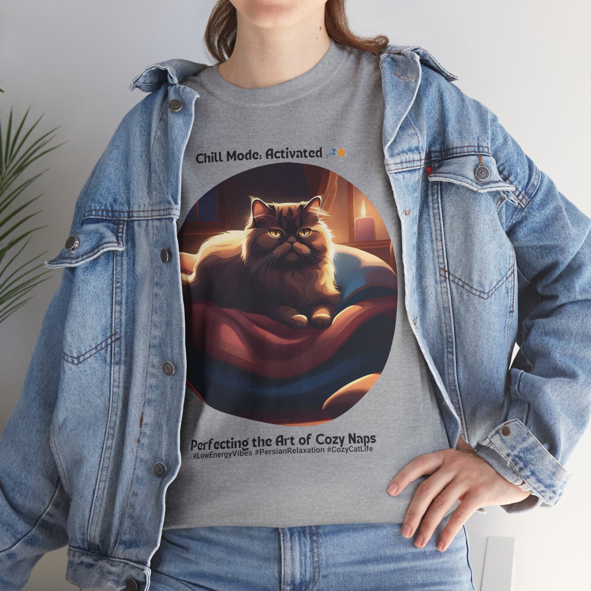 Unisex - Chill Mode: Persian Purrfection T-Shirt