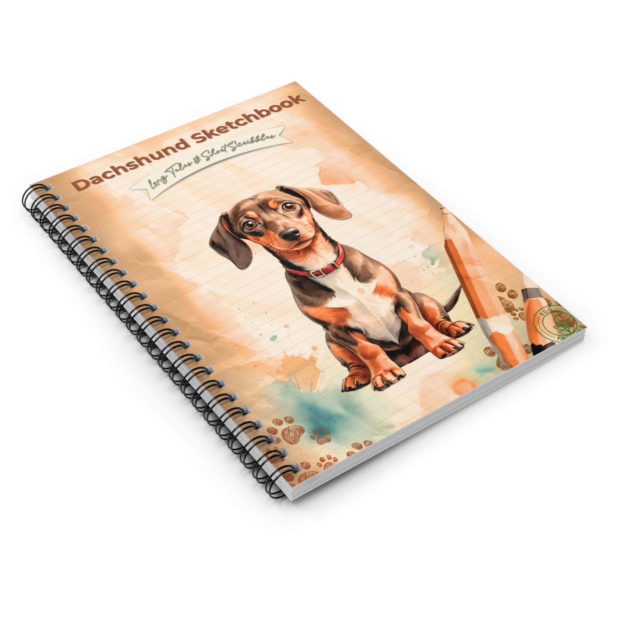 Dachshund Sketchbook - Ideal Gift for Dog Lovers, Journal, Notebook, Pet Lover's Gift, Creative Writing Tool, Artistic Inspiration