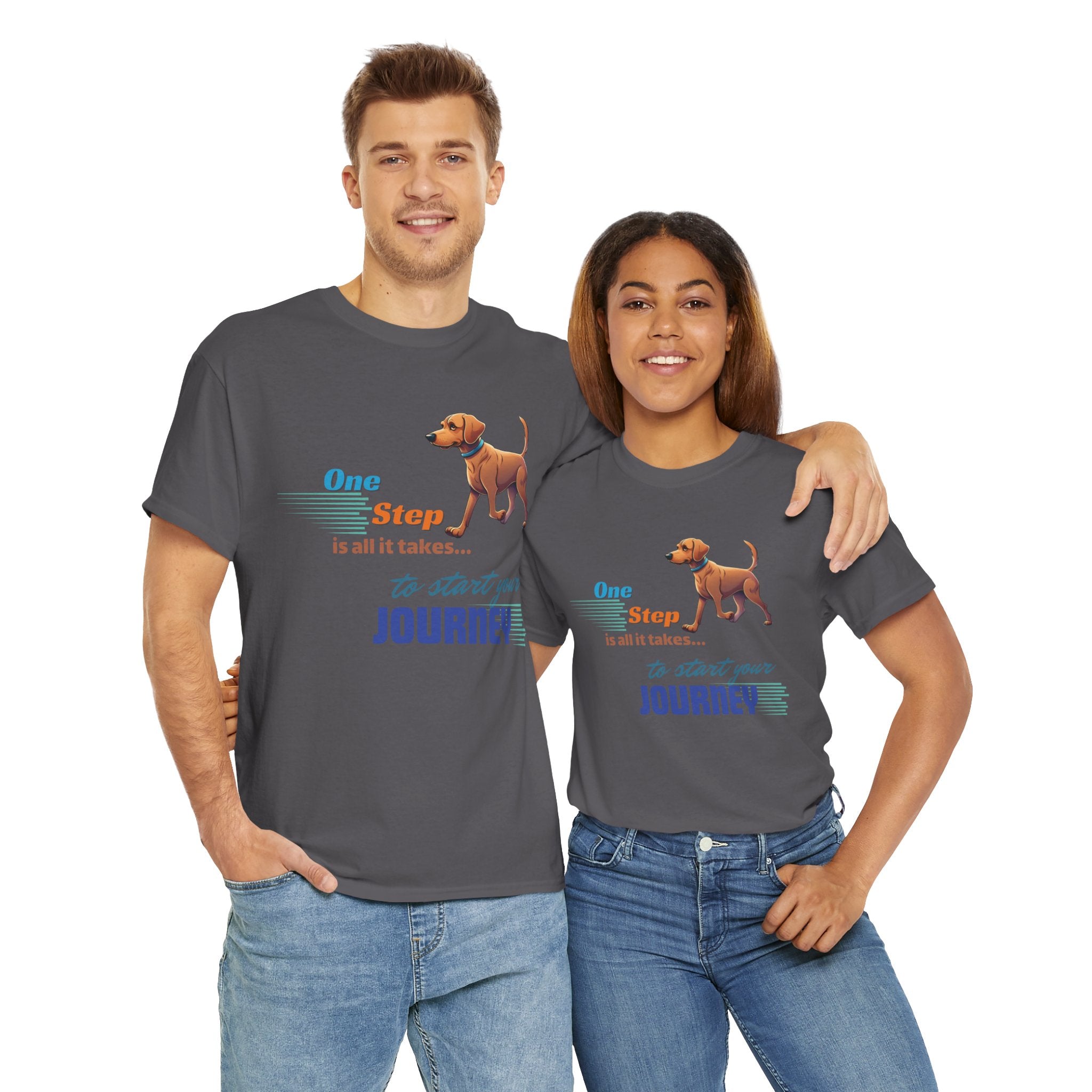 Unisex - One Step Journey Dog T-Shirt