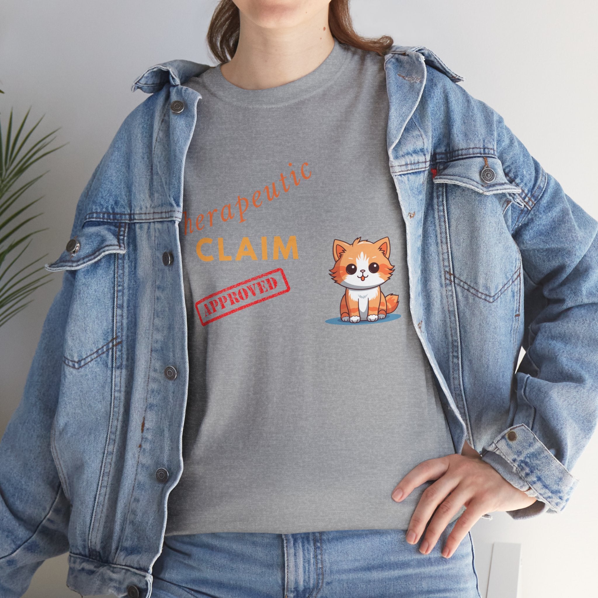 Unisex - Cat Therapy T-Shirt