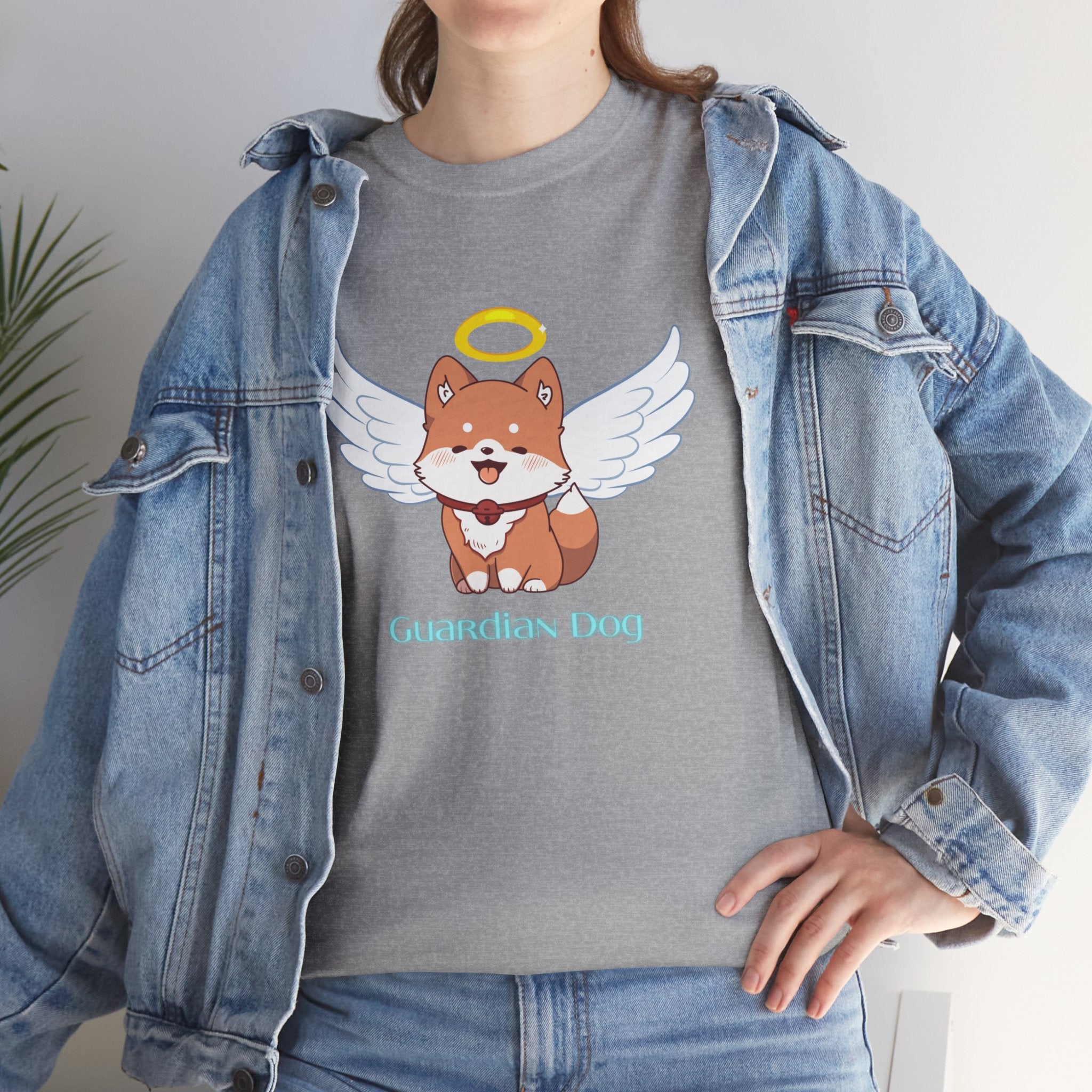 Unisex - Guardian Angel Dog T-Shirt