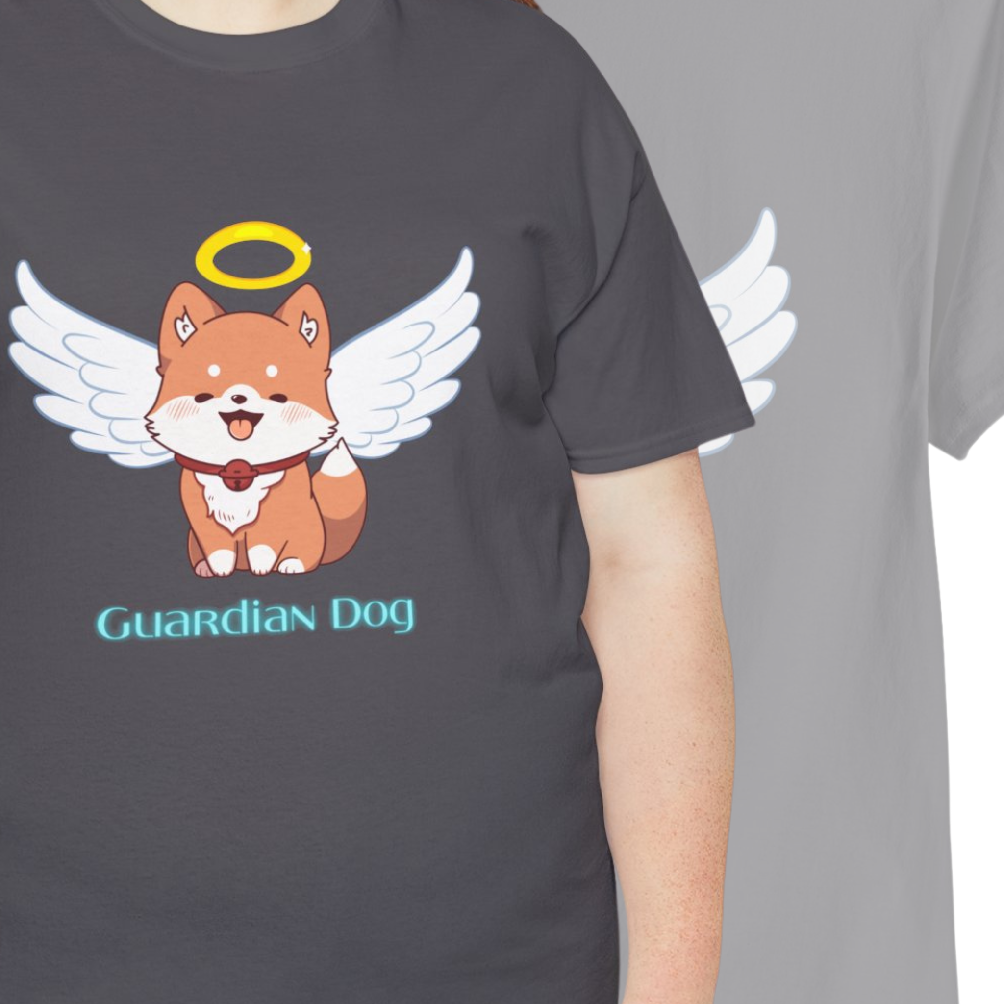 Unisex - Guardian Angel Dog T-Shirt