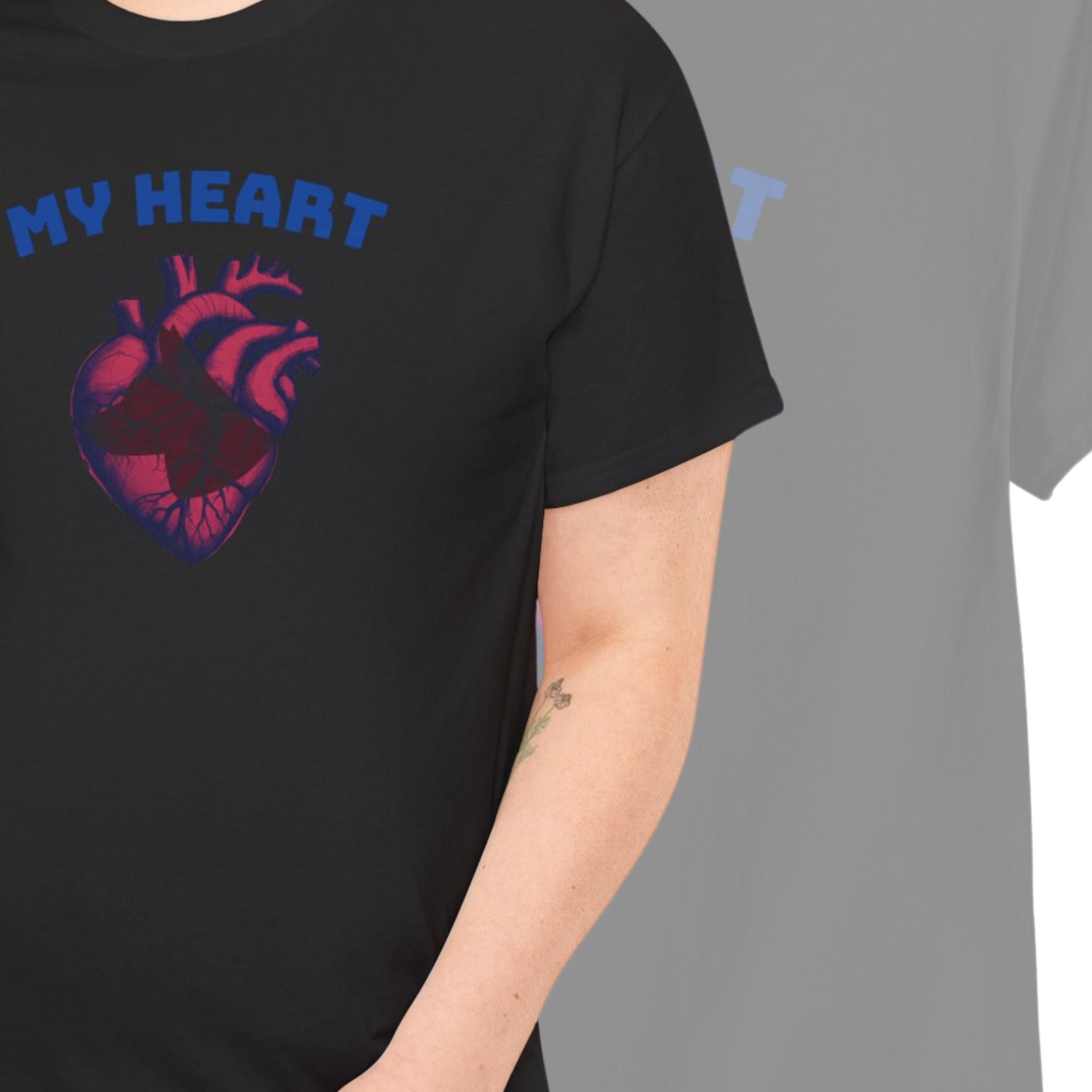 Unisex - My Heart, My Dog T-Shirt